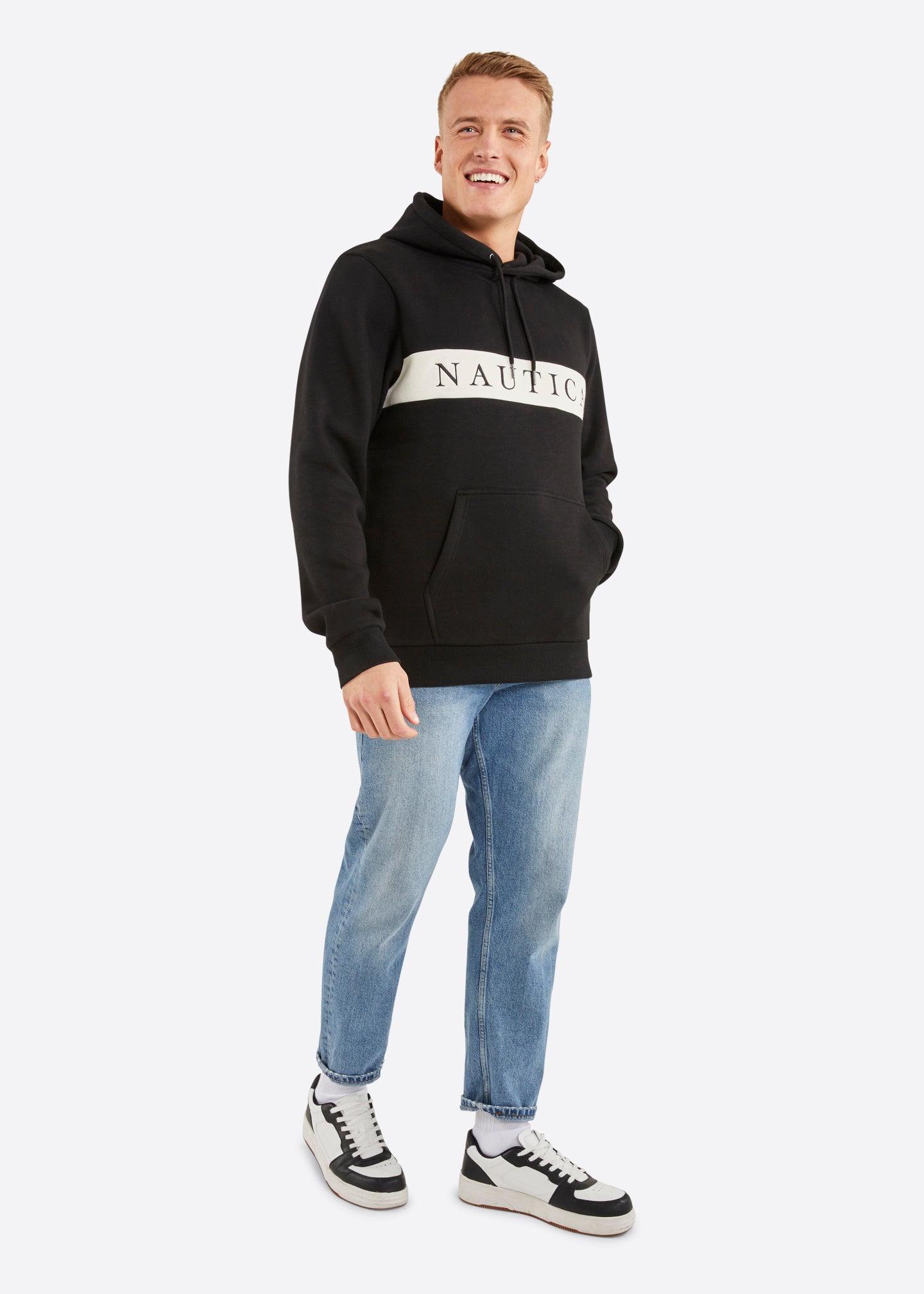 Serge black top hoodie
