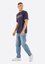 Load image into Gallery viewer, Nautica Spencer T-Shirt - Dark Navy - Full Body