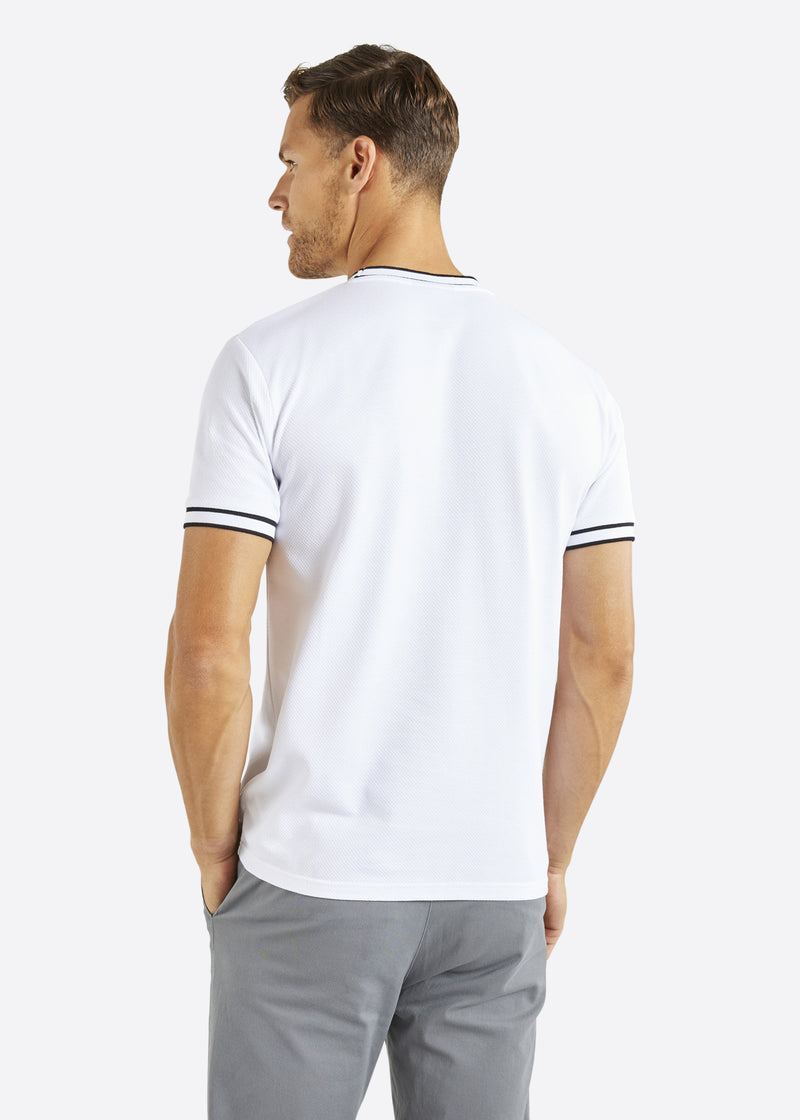 Nautica Tarn T-Shirt - White - Back
