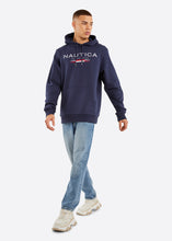 Load image into Gallery viewer, Nautica Troy Over Head Hoodie - Dark Navy - Full Body