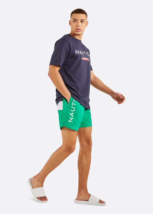 Nautica Tyson Swim Short - Green - Full Body