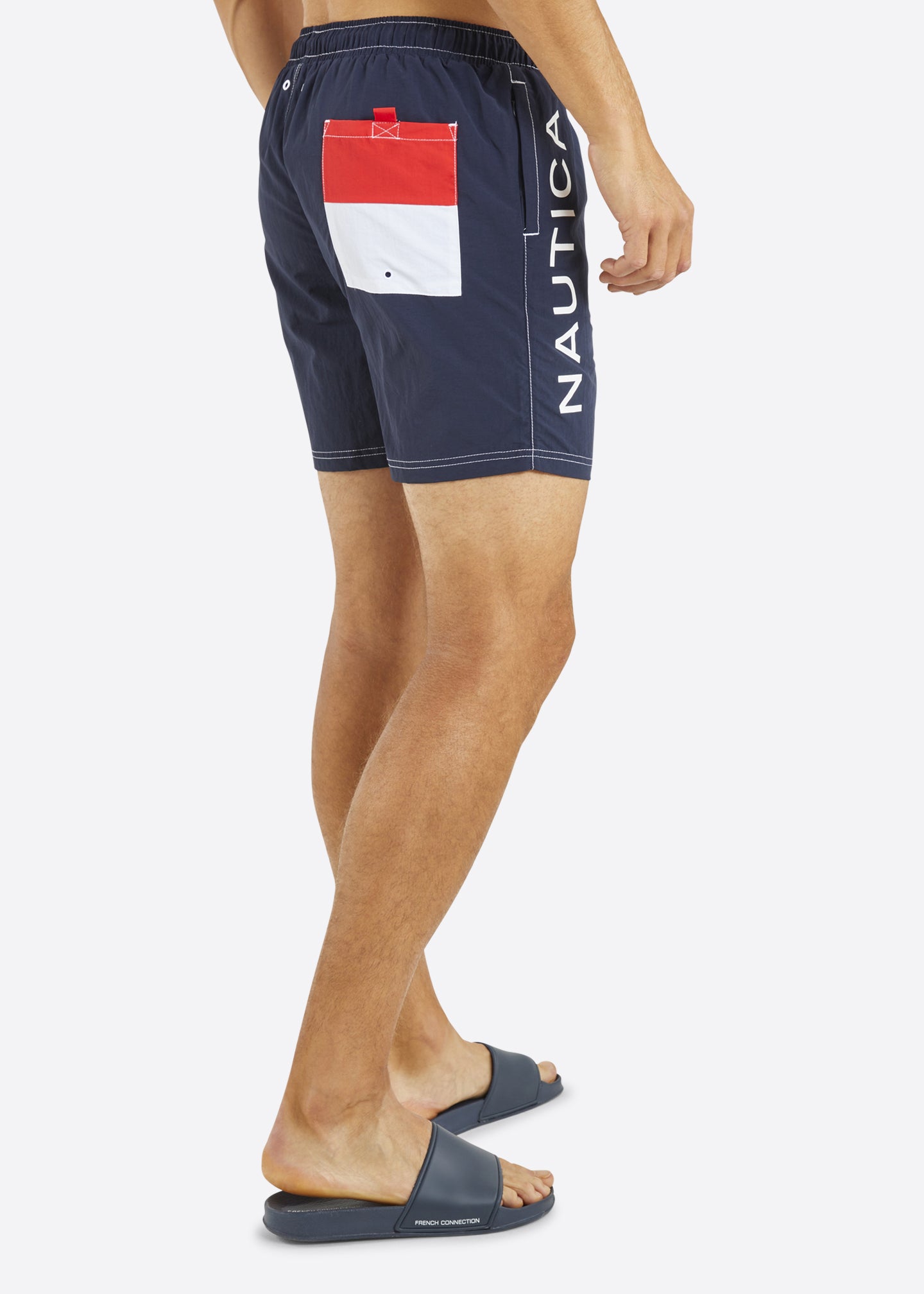 Nautica mens swim best sale trunks