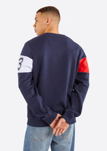 Load image into Gallery viewer, Nautica Vito Sweatshirt - Dark Navy - Back
