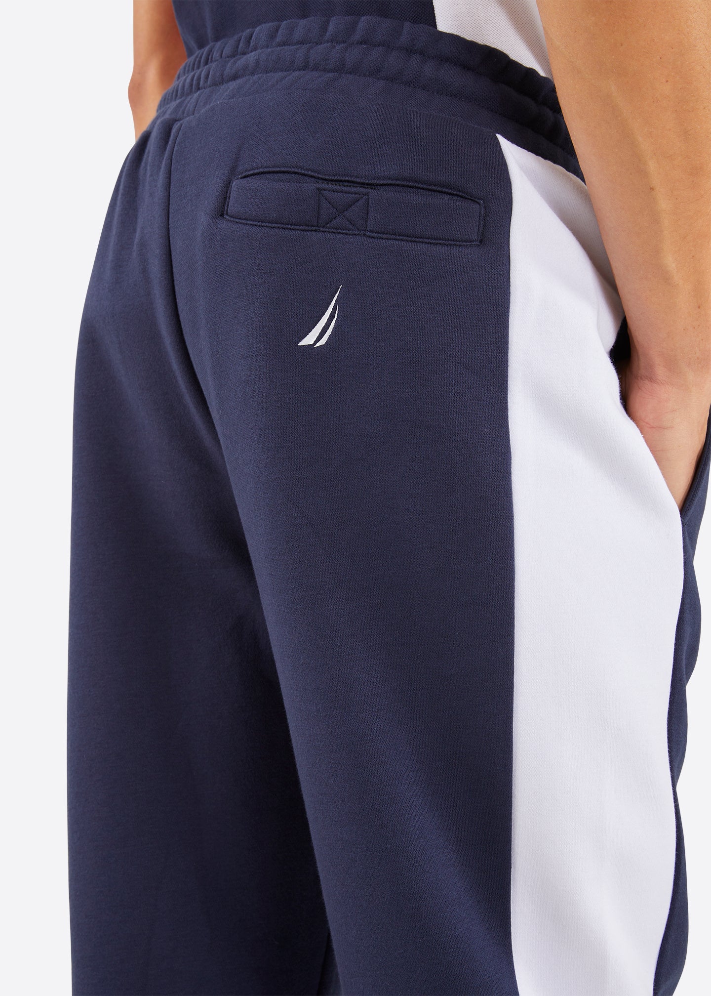 Nautica Wells Jog Pant - Dark Navy - Detail