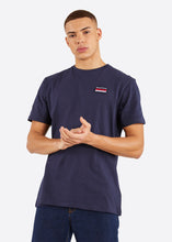 Load image into Gallery viewer, Nautica Zane T-Shirt - Dark Navy - Front