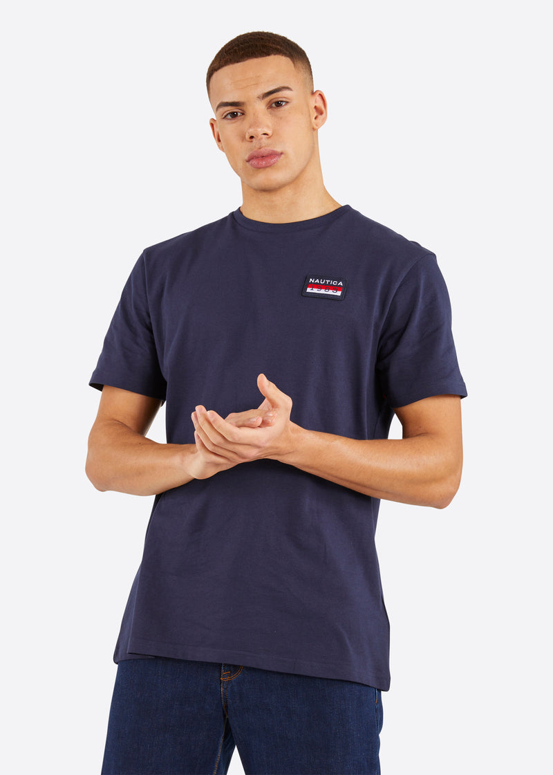 Nautica Zane T-Shirt - Dark Navy - Front