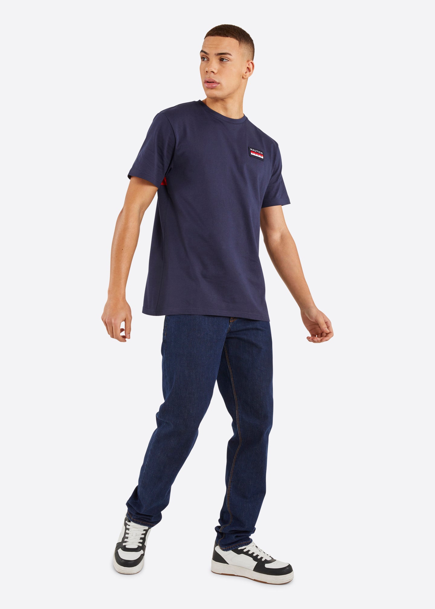 Nautica Zane T-Shirt - Dark Navy - Full Body