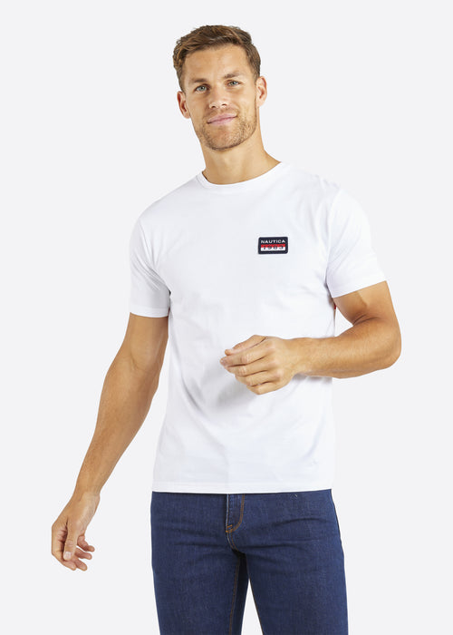 Nautica Zane T-Shirt - White - Front