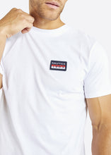 Load image into Gallery viewer, Nautica Zane T-Shirt - White - Detail