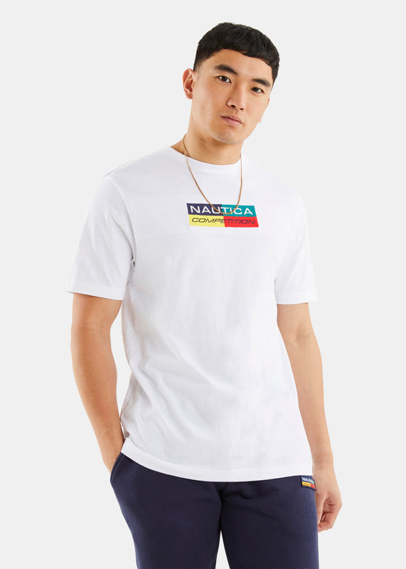 Nautica Competition Brac T-Shirt - White - Front