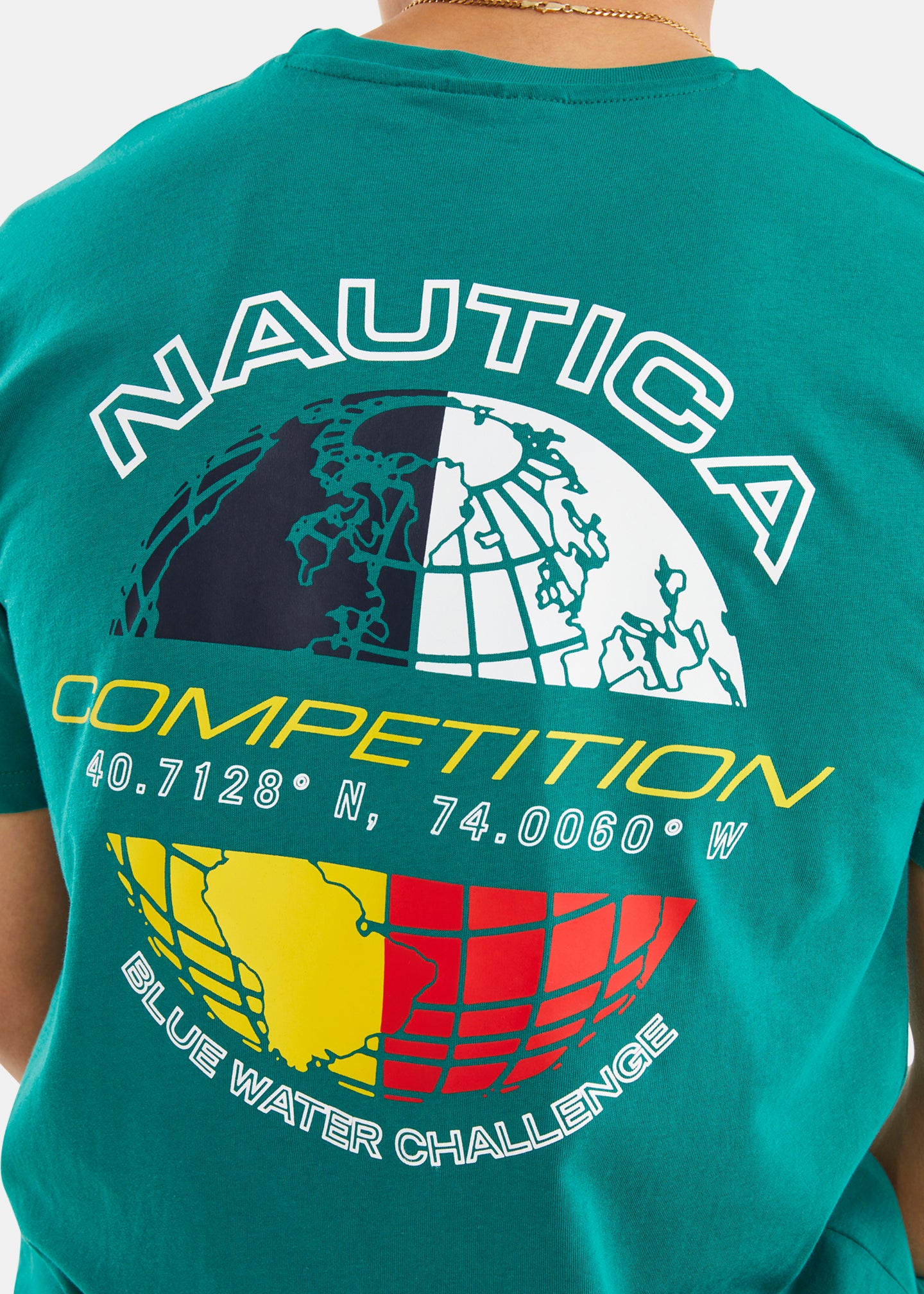 Nautica Competition Timor T-Shirt - Jade - Detail