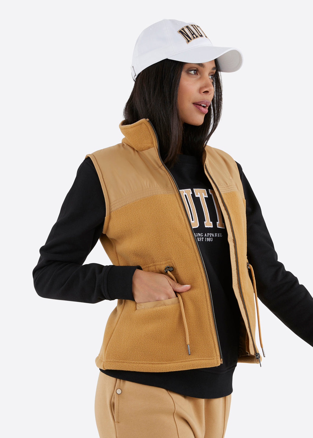 Nautica women's on sale fleece jacket