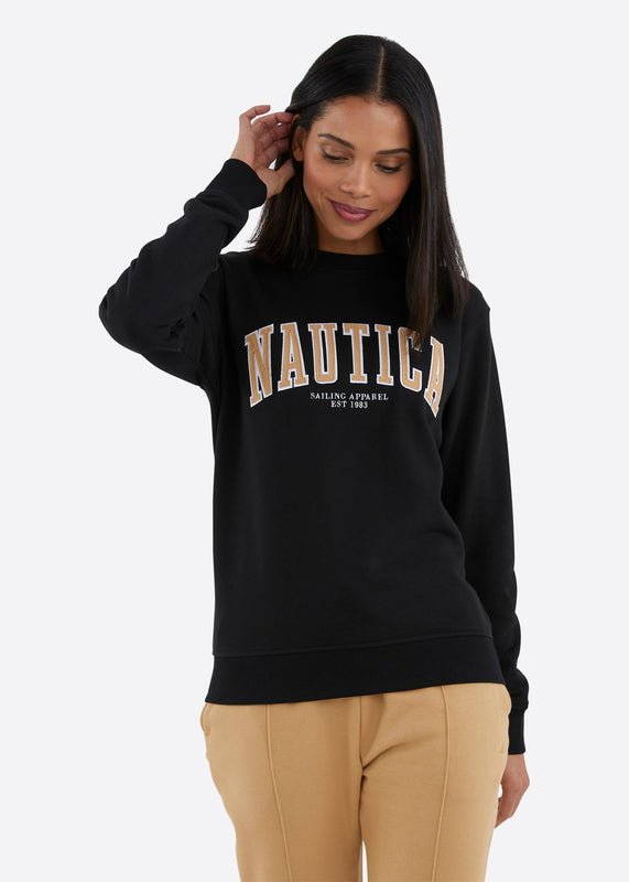 Nautica Ophelia Sweatshirt - Black - Front