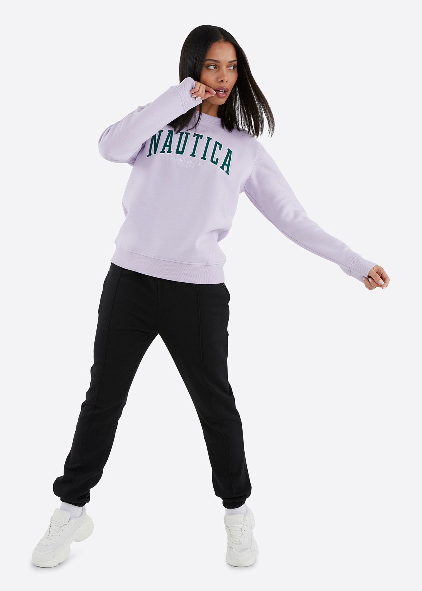 Nautica sweatshirt womens 2025