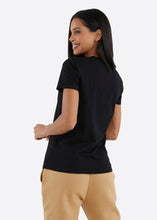 Load image into Gallery viewer, Nautica Emelie T-Shirt - Black - Back