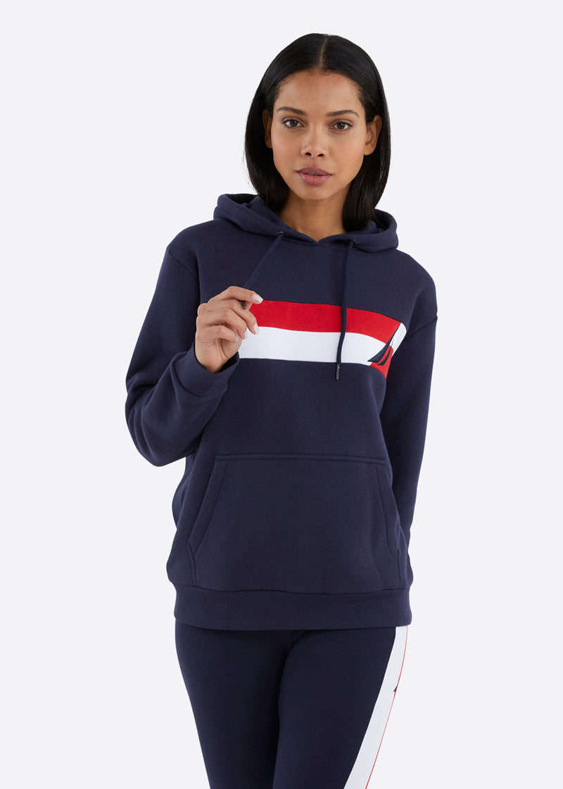 Nautica hoodie womens clearance