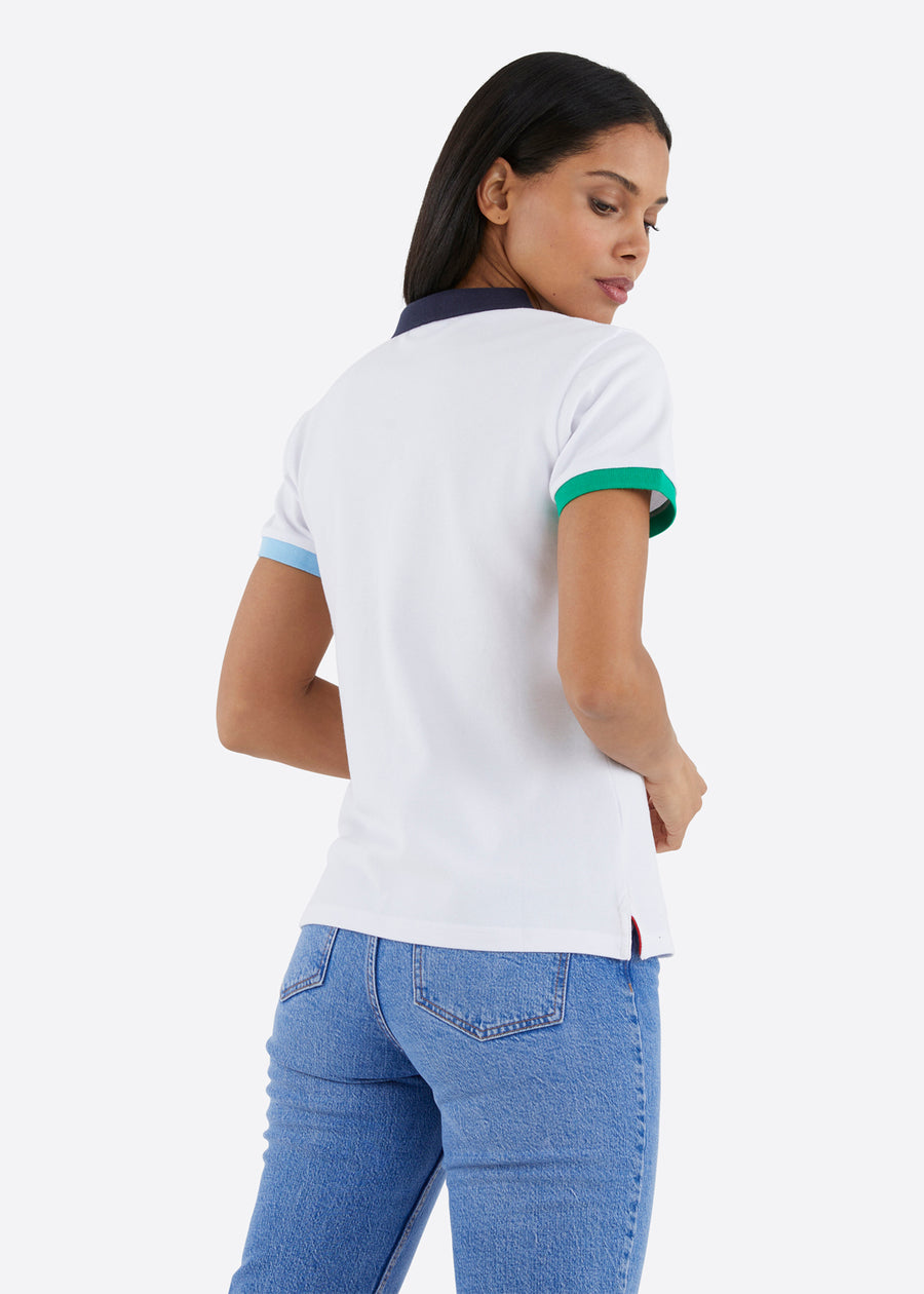 Freya Polo Shirt - White