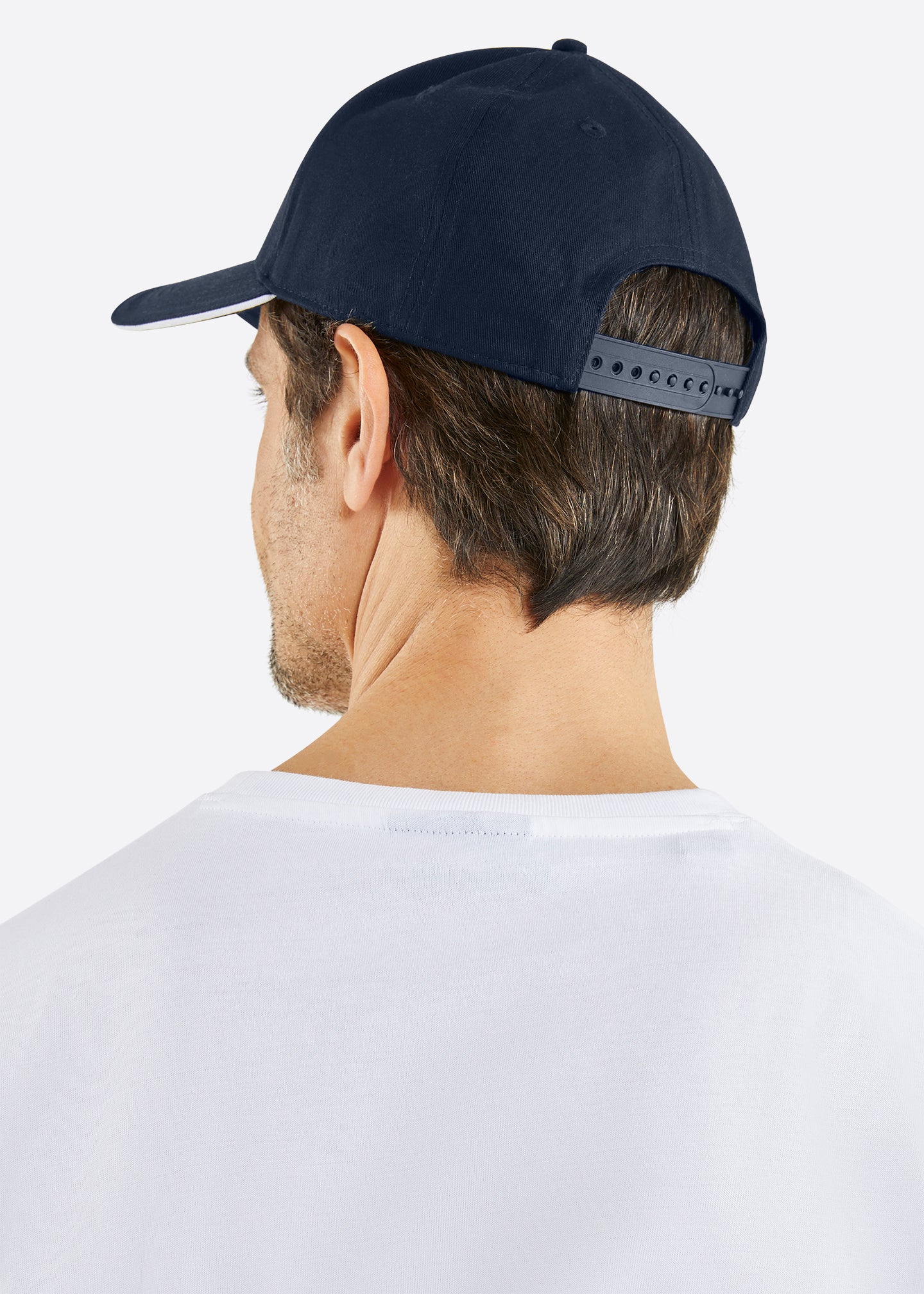 Nautica Baldwin Snapback Cap - Navy - Back