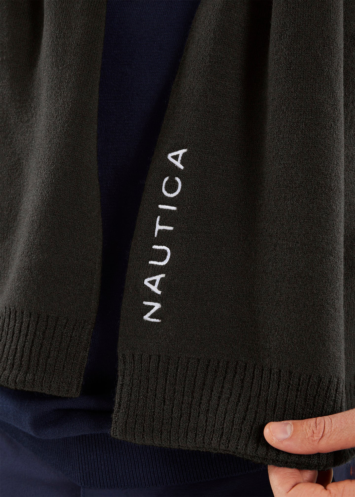 Nautica Century Scarf - Black - Detail