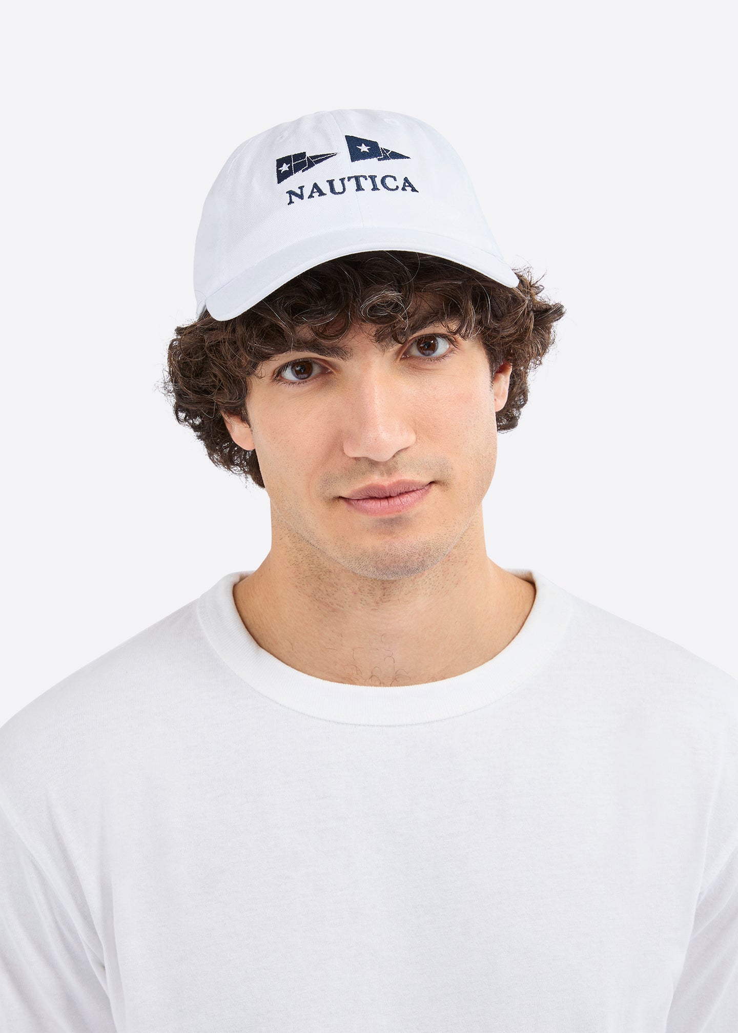 Malone Strapback Cap - White