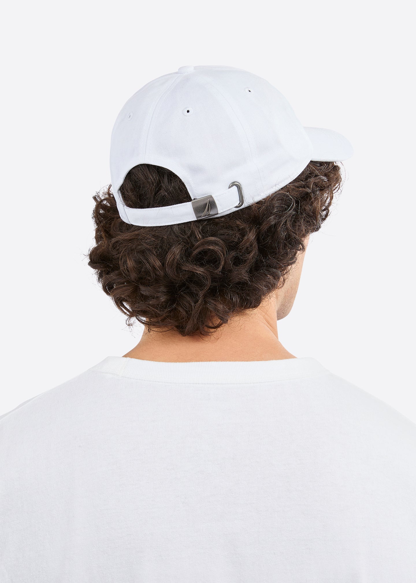 Malone Strapback Cap - White