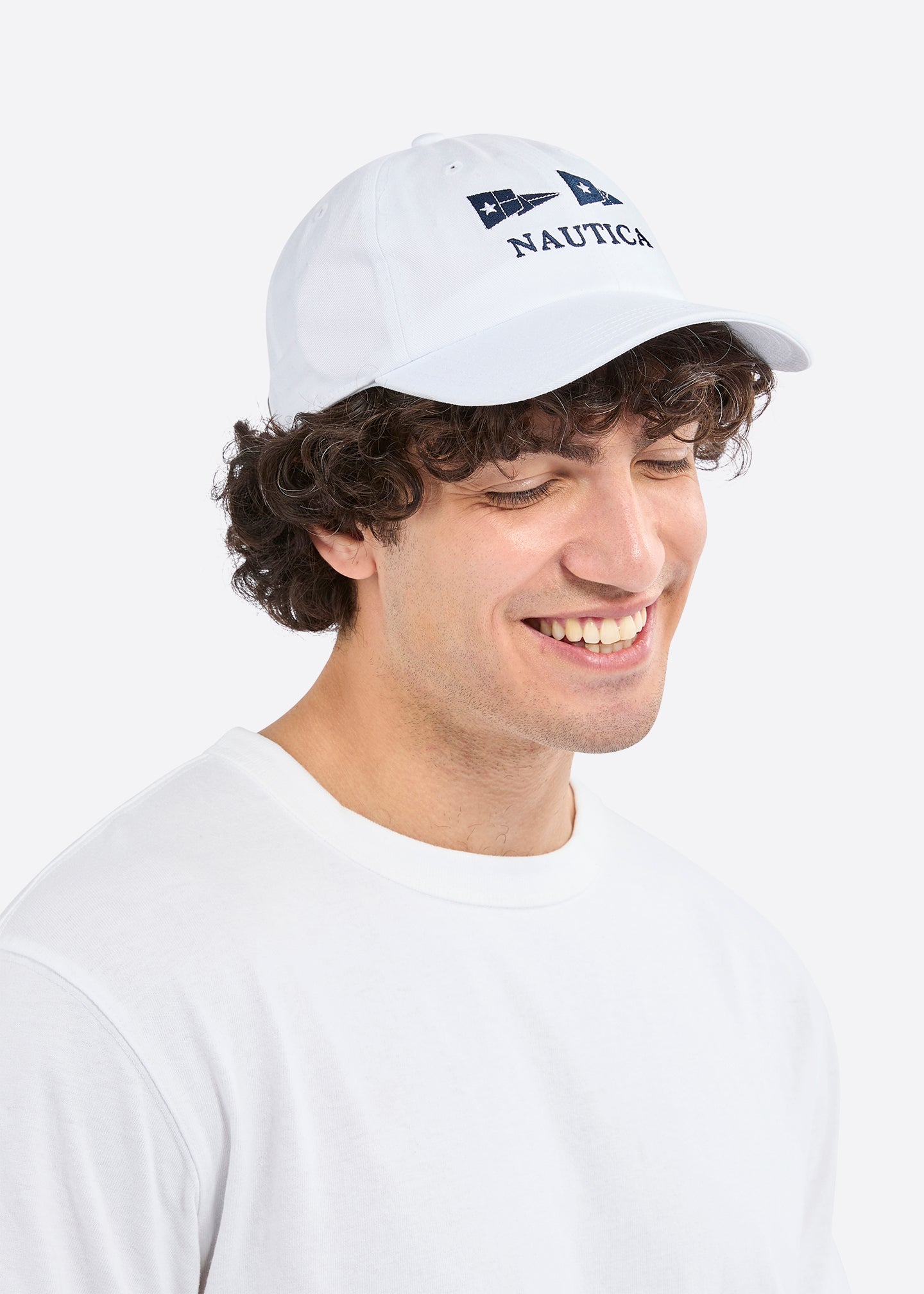 Malone Strapback Cap - White