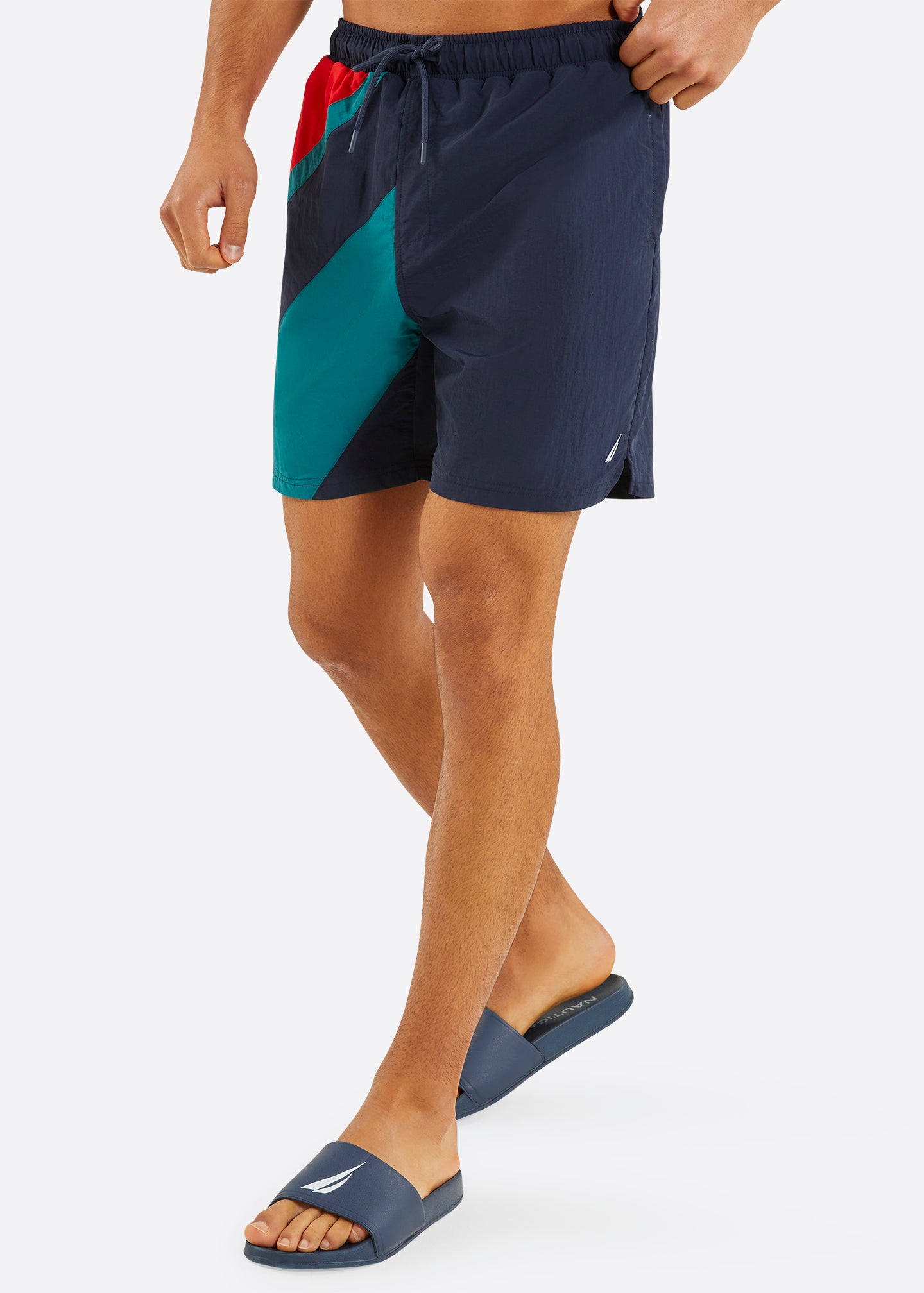 Nautica Aracar 7" Swim Short - Dark Navy - Front
