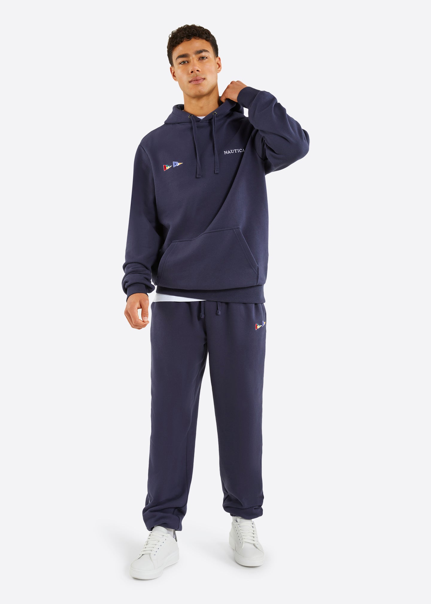 Nautica Demeter Big & Tall Overhead Hoody - Dark Navy - Full Body