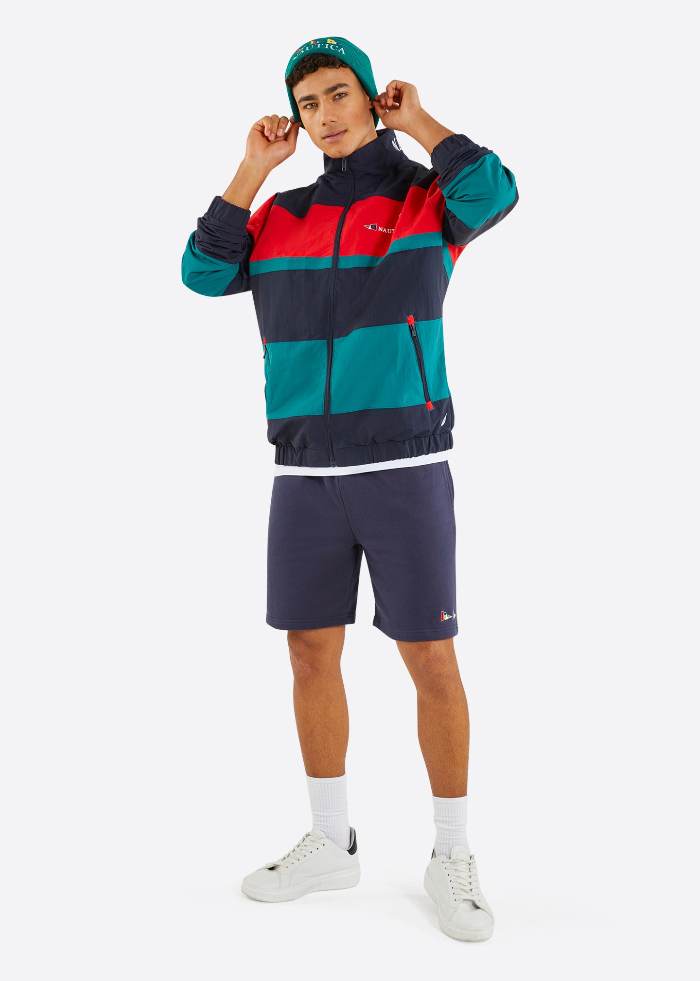 Nautica Erebus Full Zip Jacket - Dark Navy - Full Body