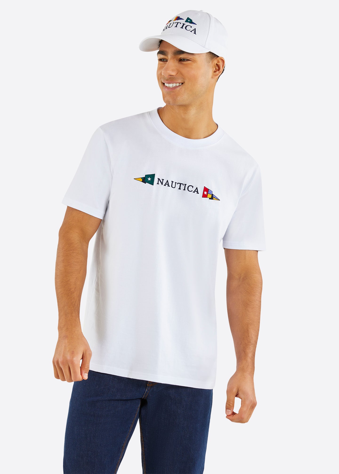 Nautica crew neck t shirt outlet