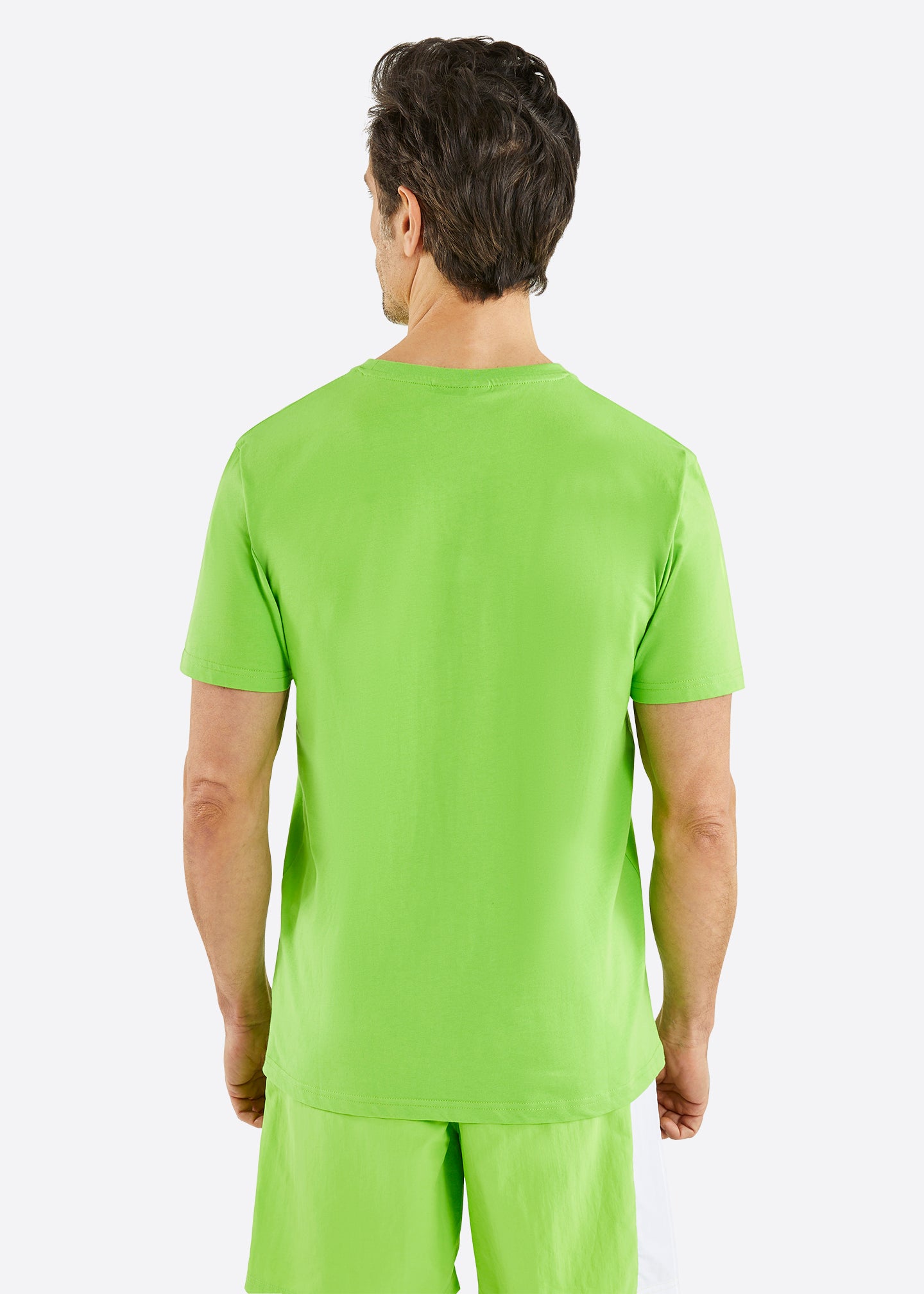 Nautica Areto T-Shirt - Lime - Back