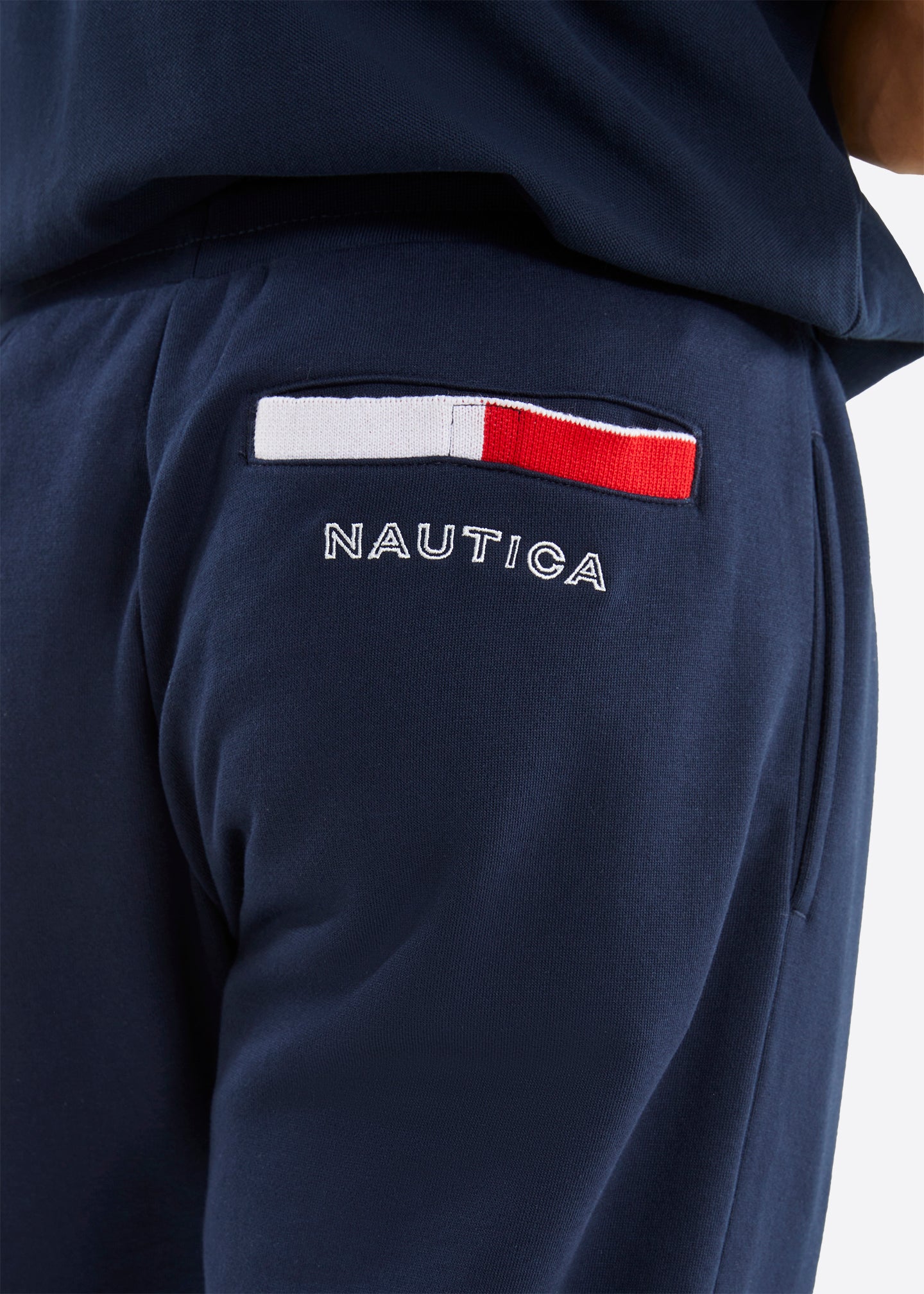 Nautica Dougie Big & Tall Jog Pant - Dark Navy - Detail