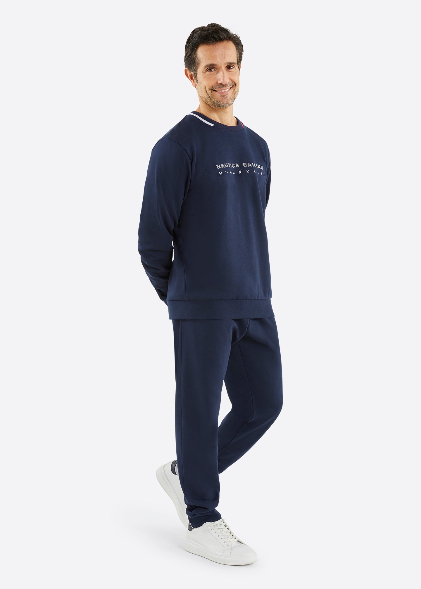 Nautica Garfield Sweatshirt - Dark Navy - Full Body