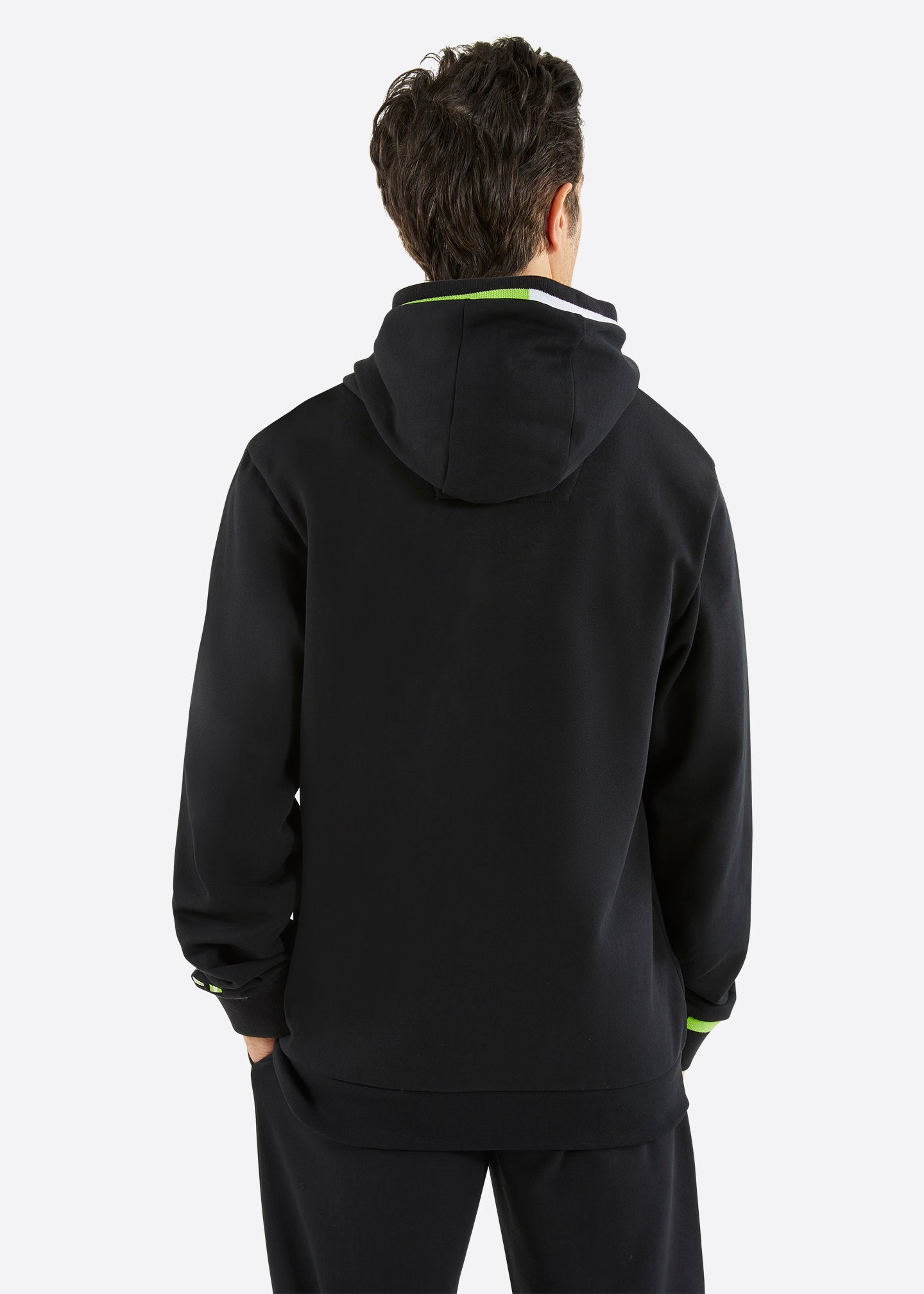 Nautica Garrick Overhead Hoody - Black - Back 