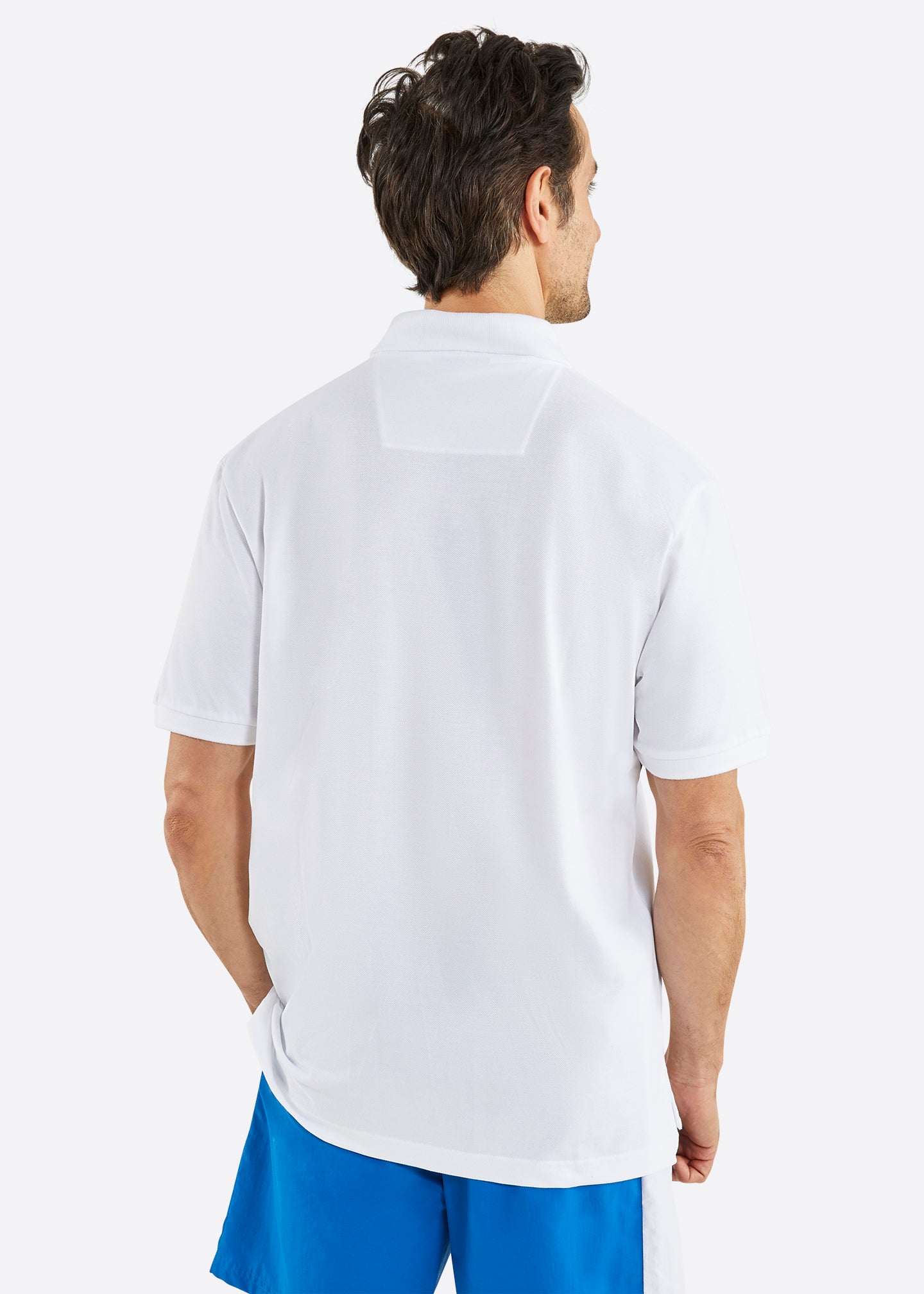 Nautica Joffre Polo Shirt - White - Back