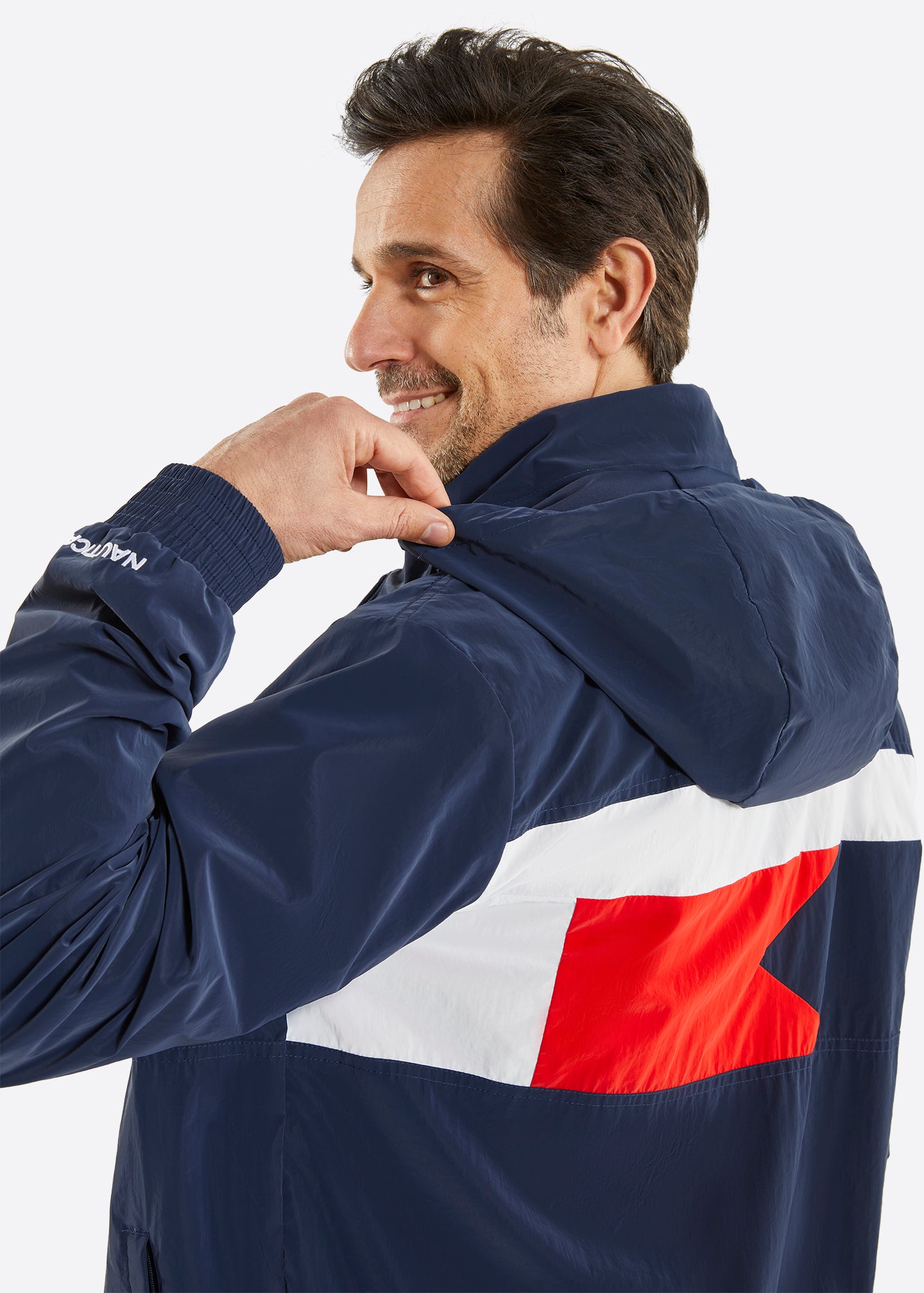 Nautica Kamet Full Zip Jacket - Dark Navy - Detail