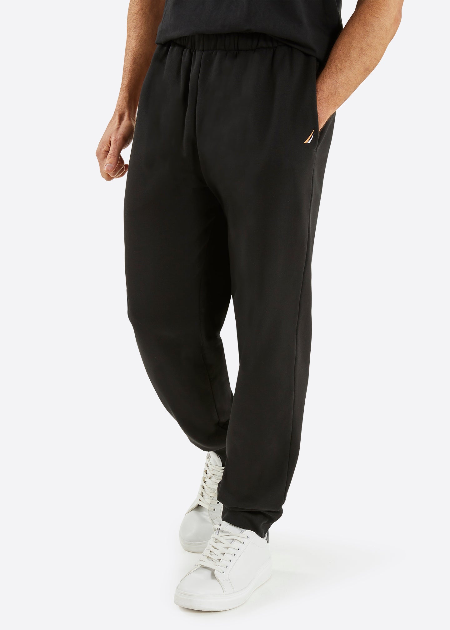 Nautica Diran Jog Pant - Black - Front