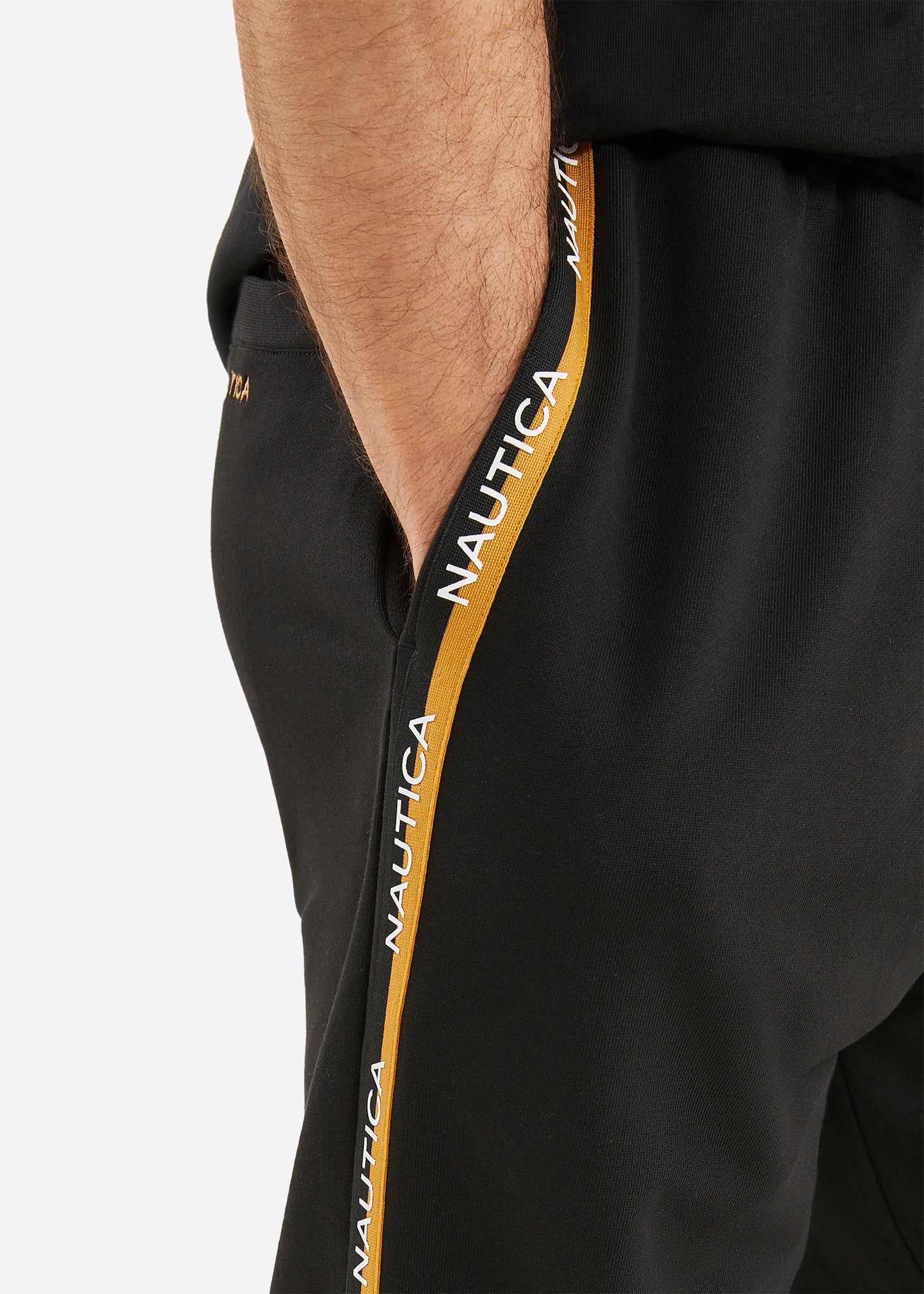 Nautica Diran Jog Pant - Black - Detail