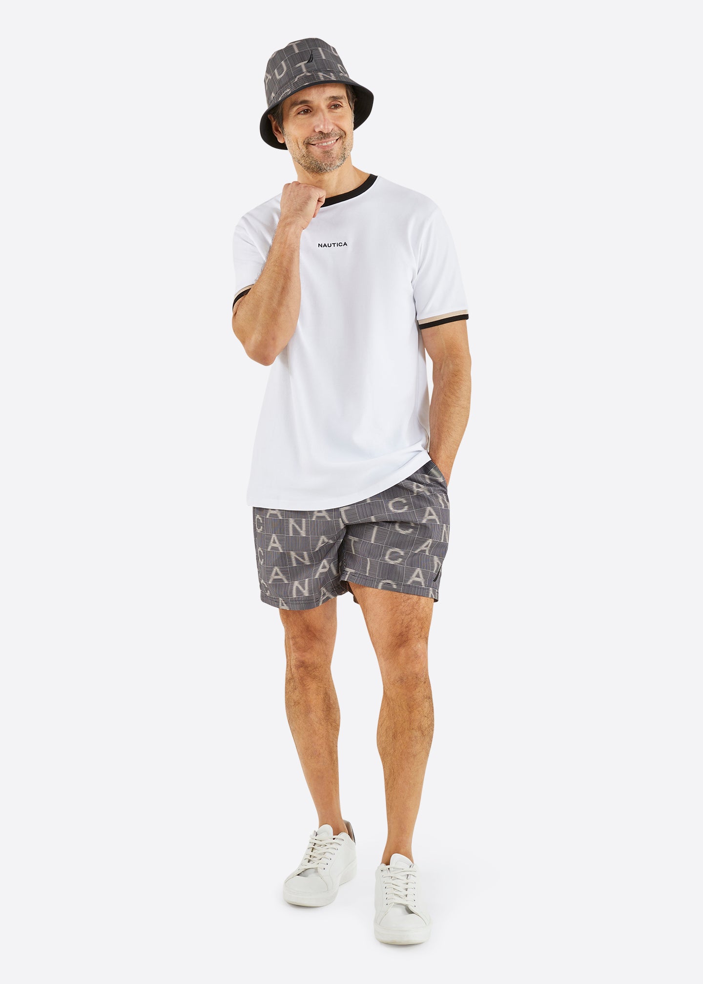 Nautica Kemp T-Shirt - White - Full Body