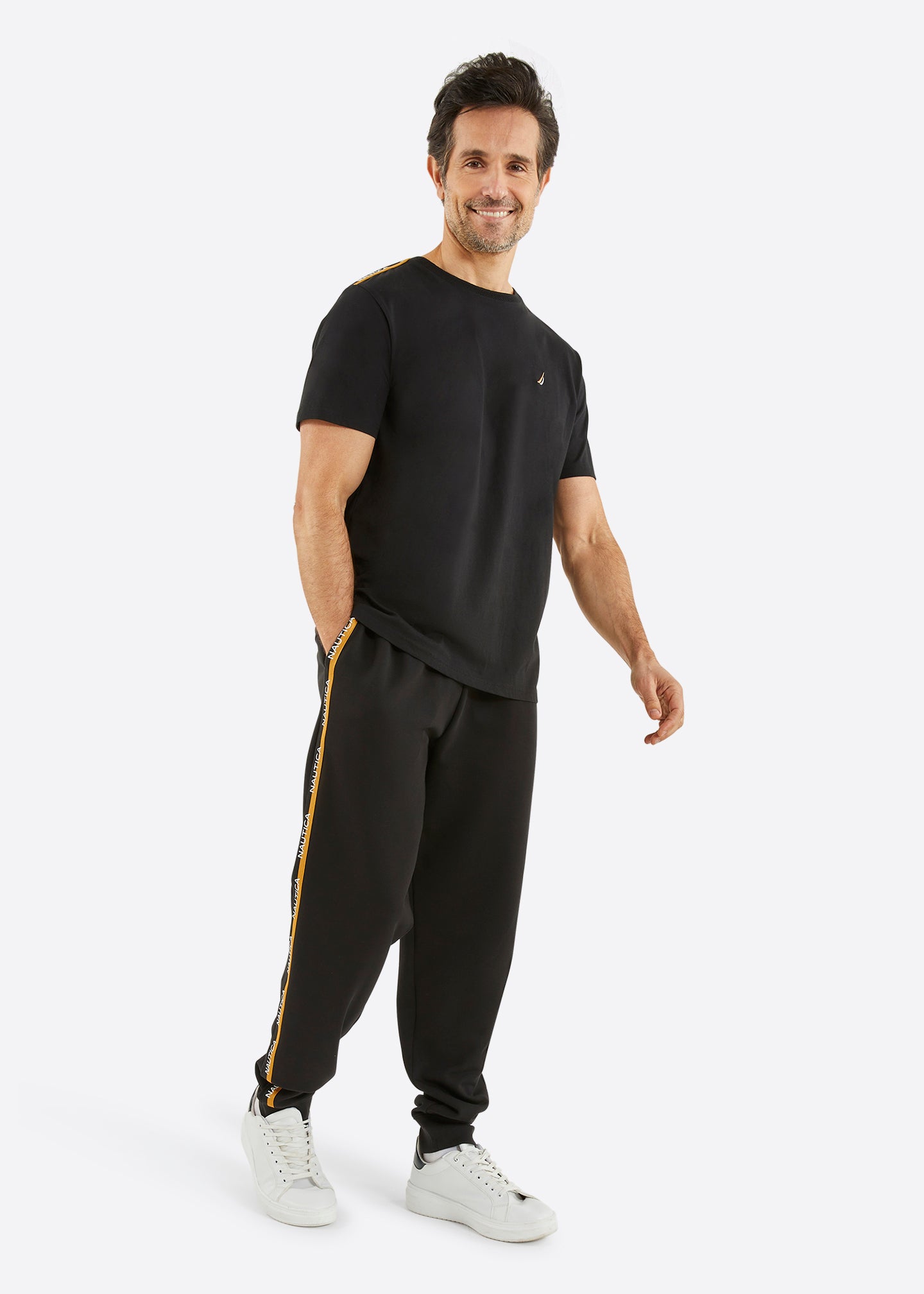 Nautica Quent T-Shirt - Black - Full Body