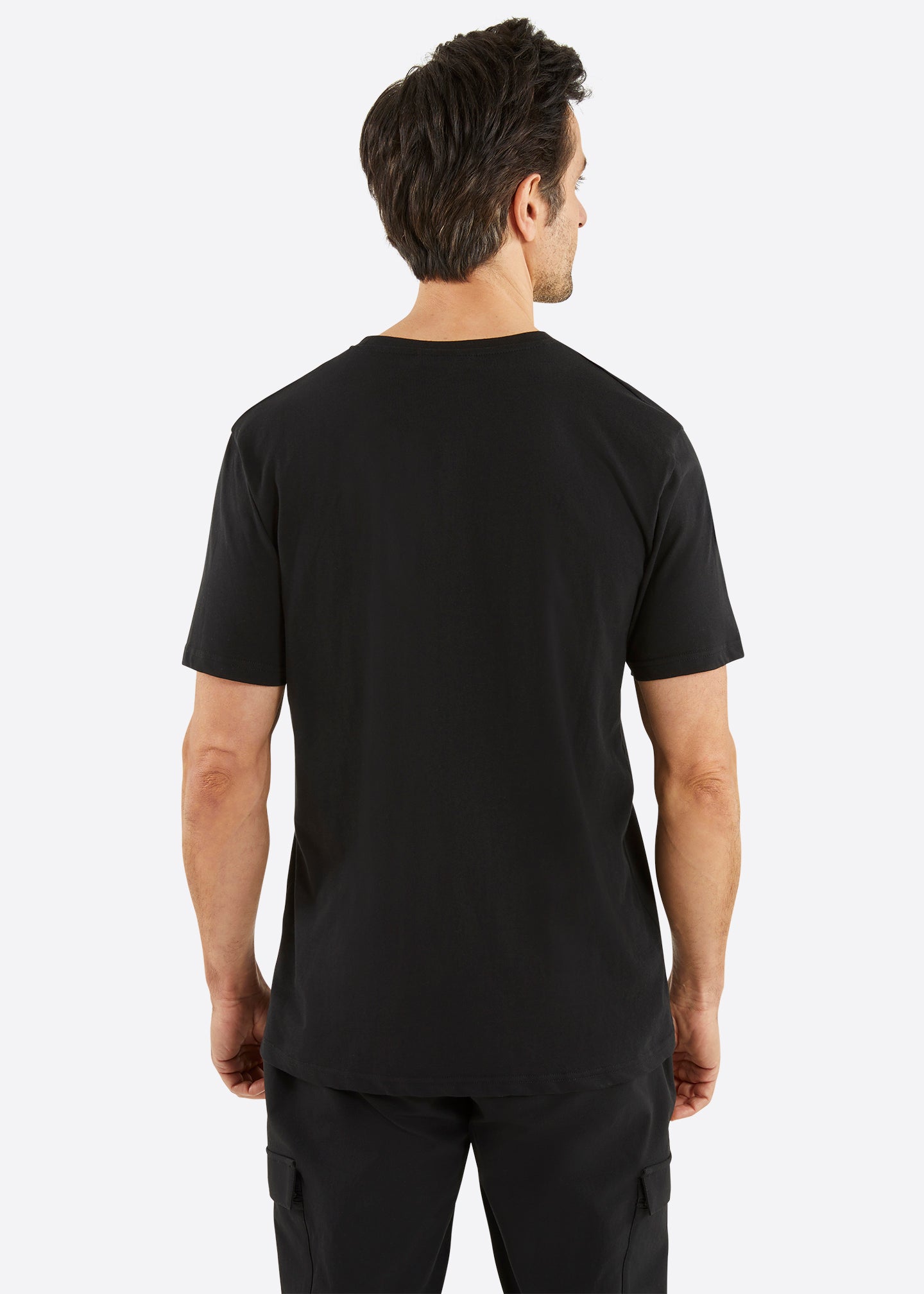 Nautica Rempton Big & Tall T-Shirt - Black - Back