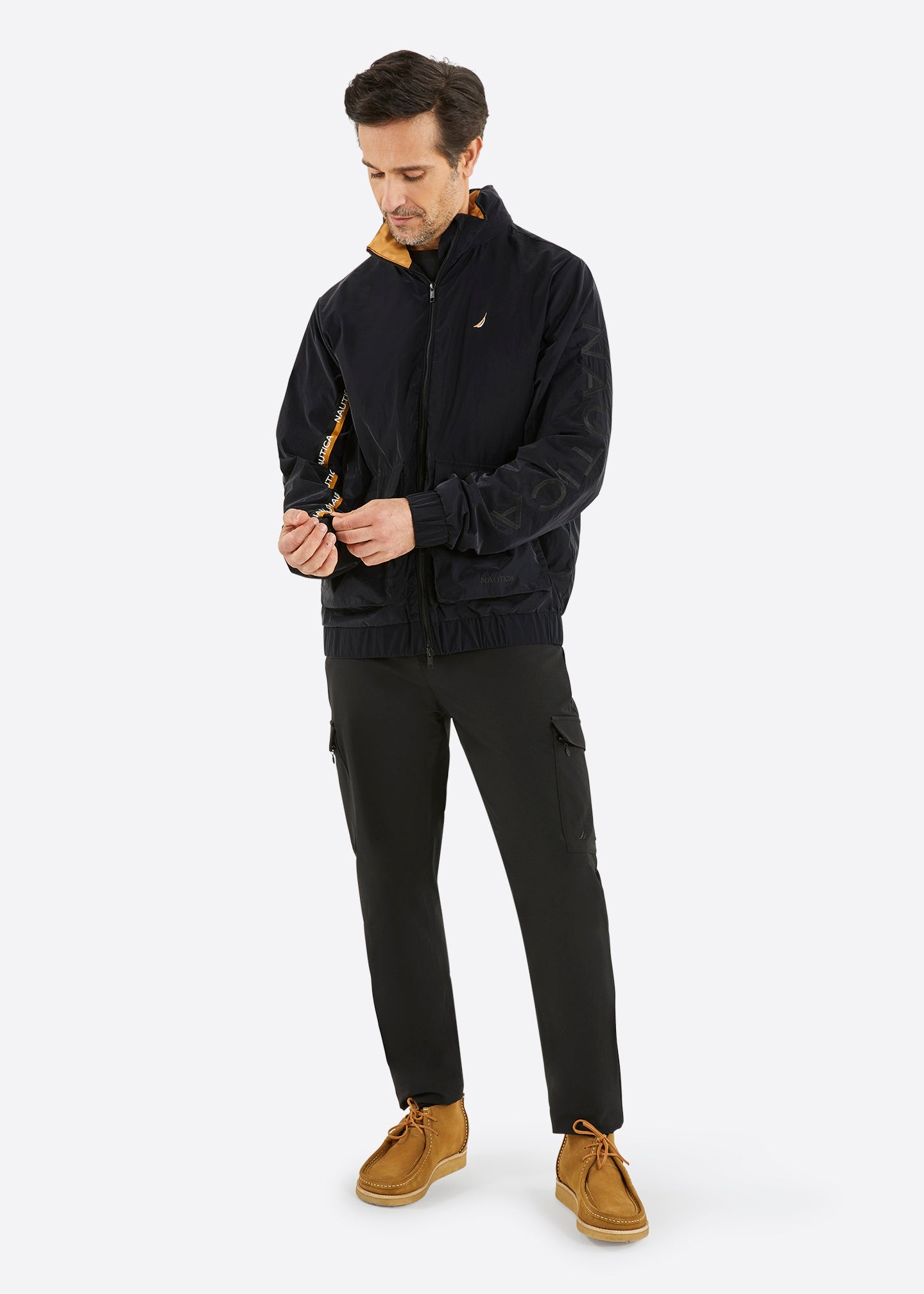 Nautica Saryn Full Zip Jacket - Black - Full Body