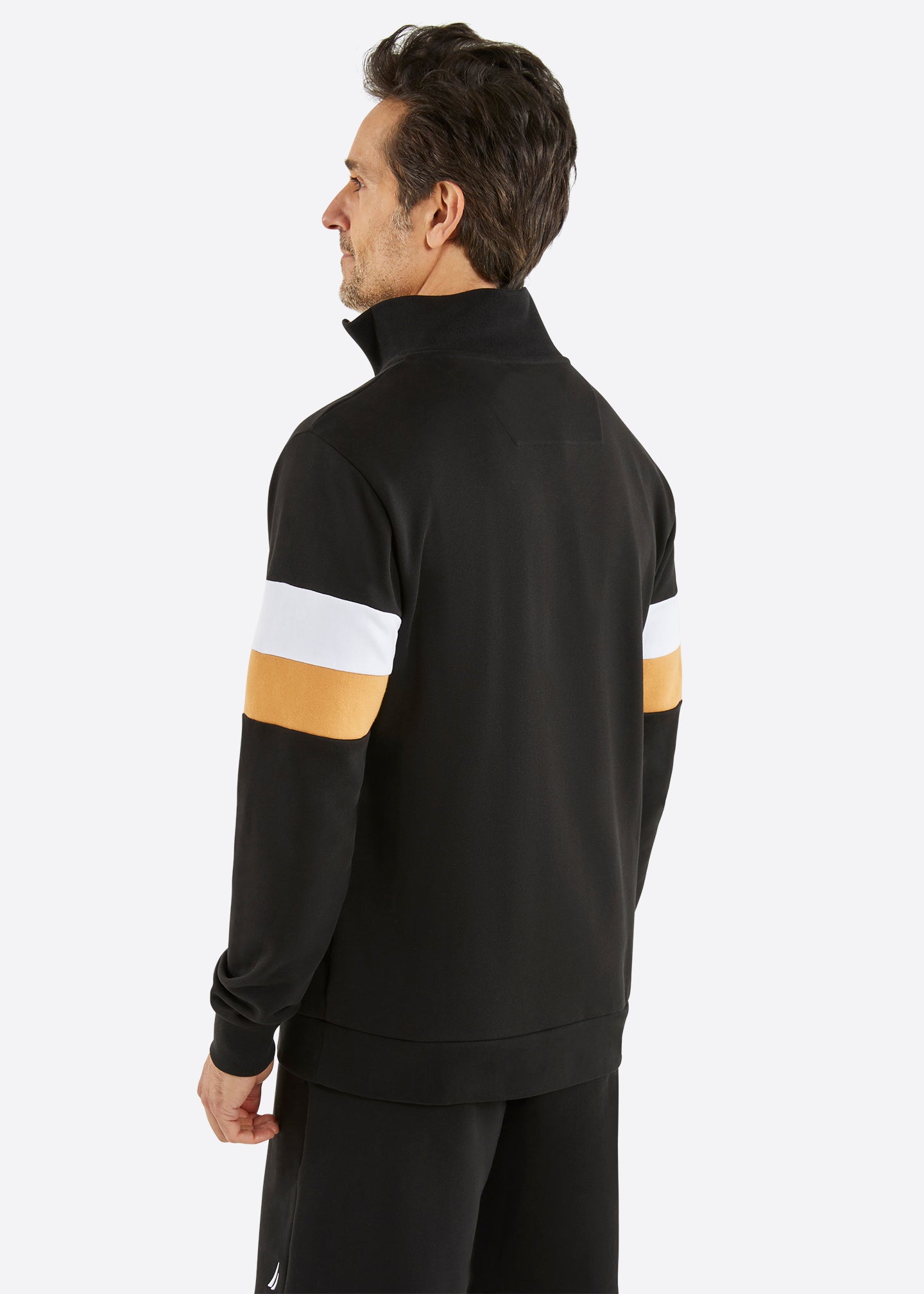 Nautica Xand 1/4 Zip Top - Black - Back