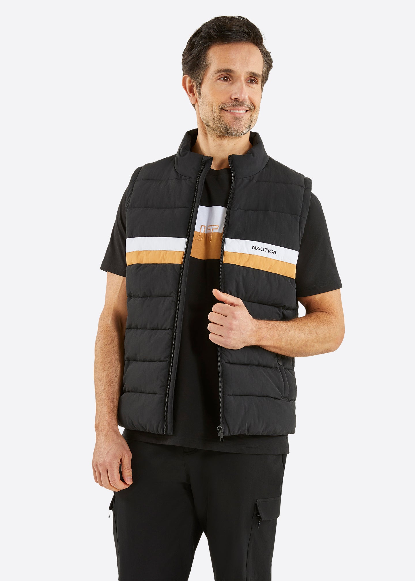 Nautica vest mens sale