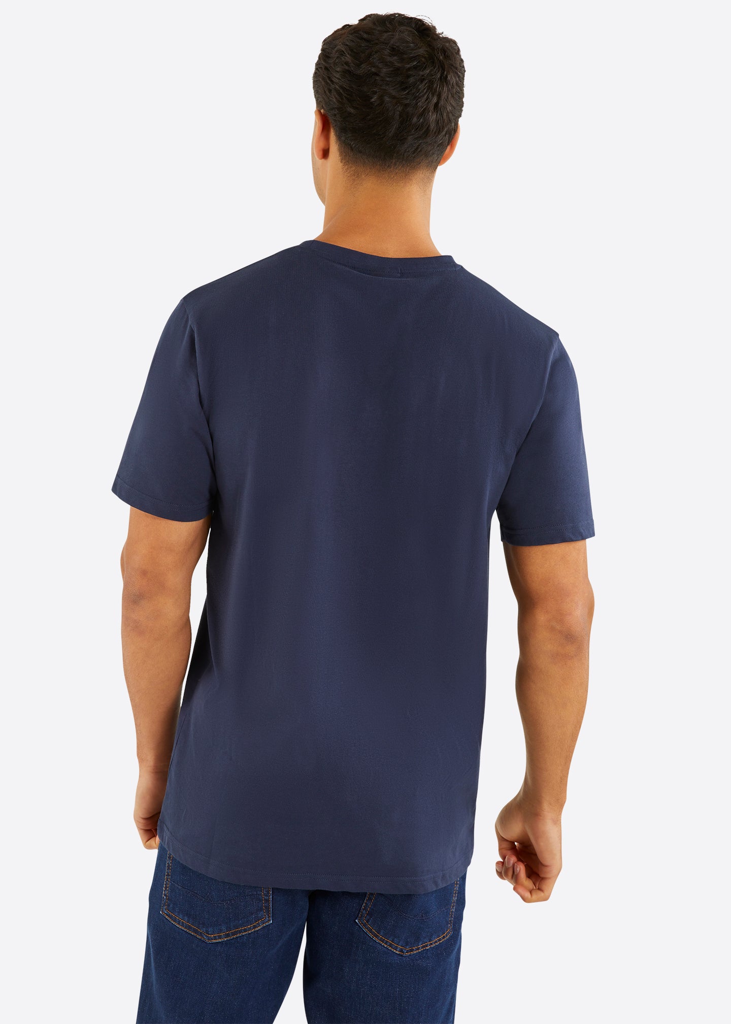 Nautica Hastings T-Shirt - Dark Navy - Back