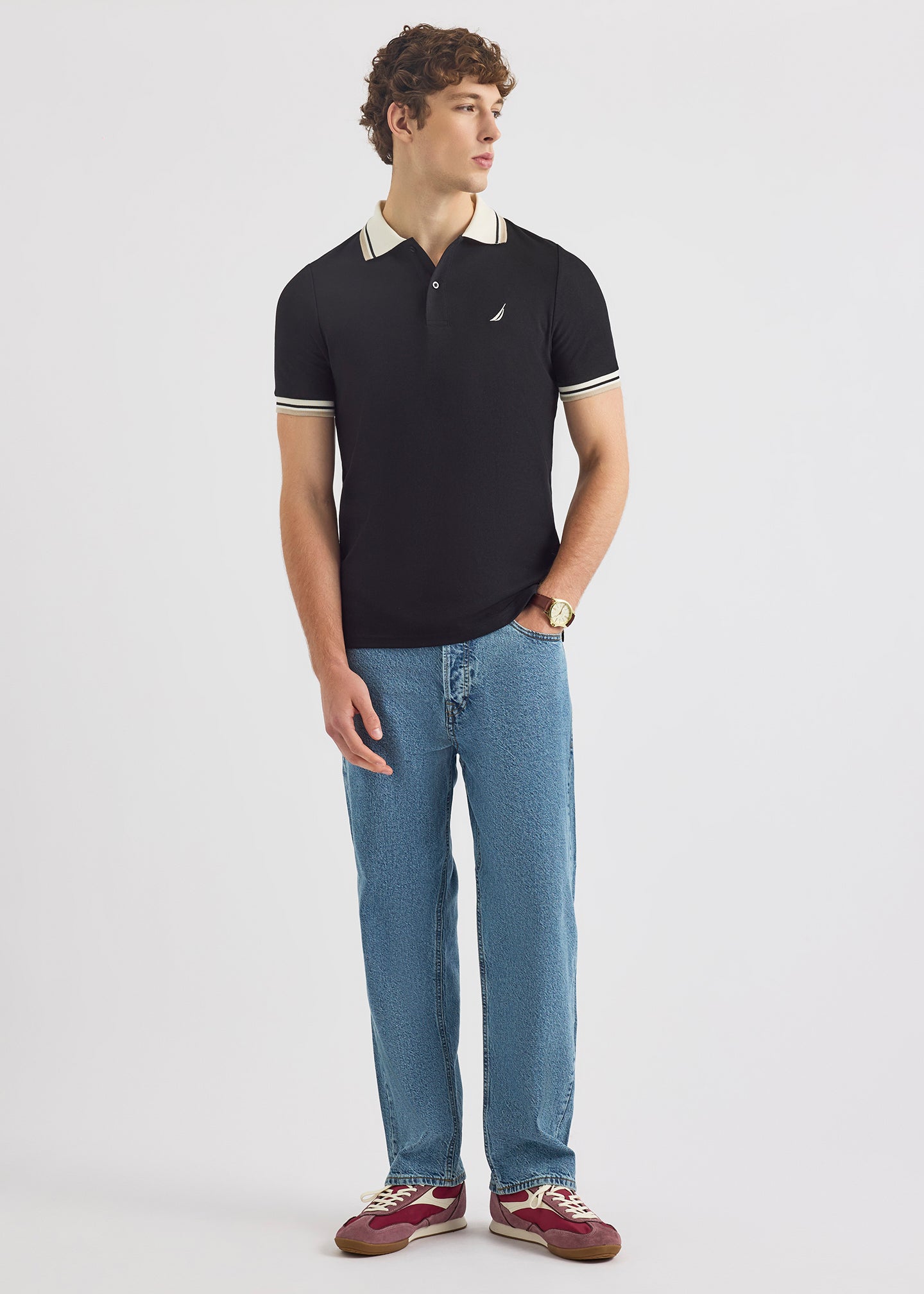 Bayer Polo Shirt - Black