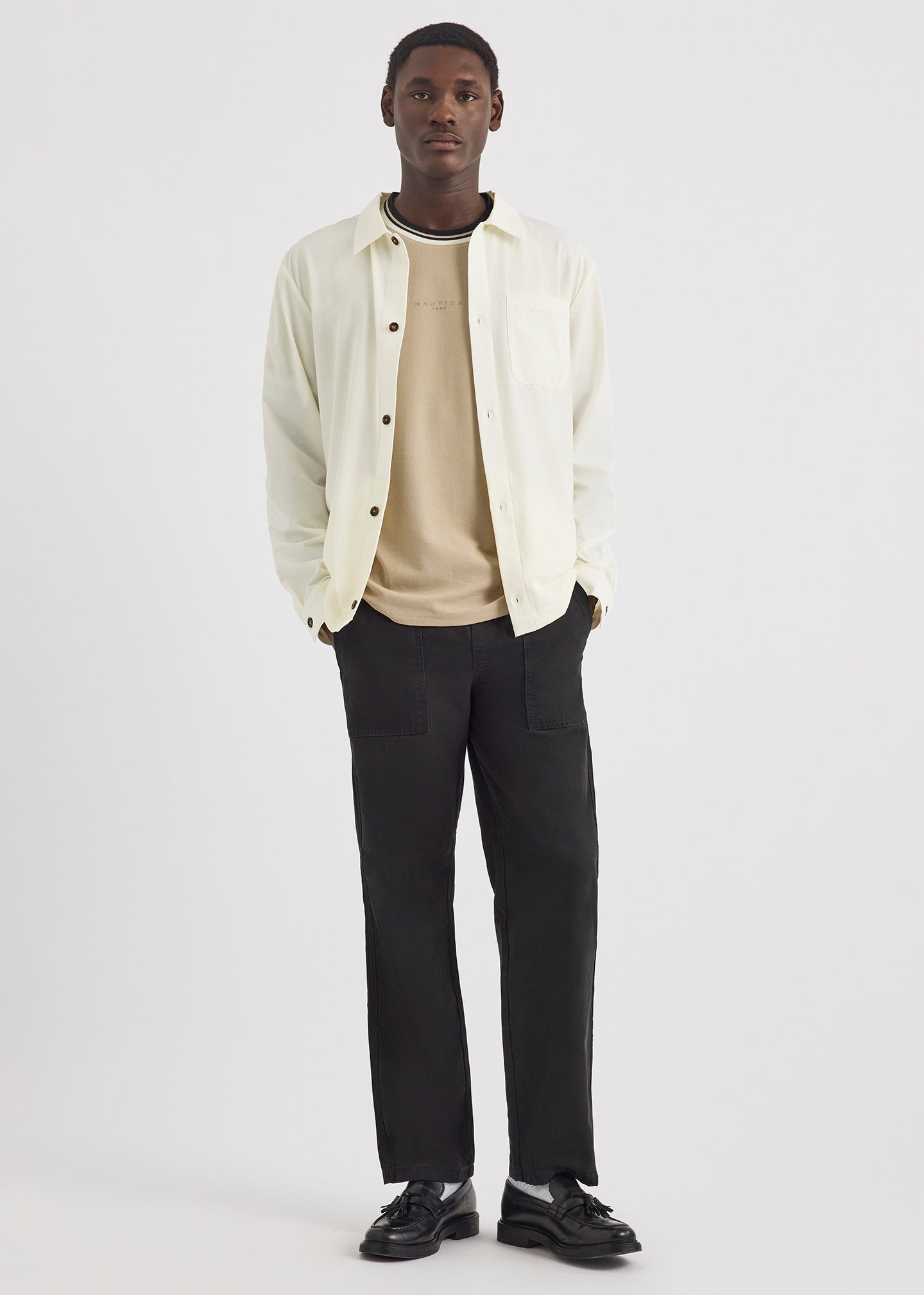 Seaton T-Shirt - Latte