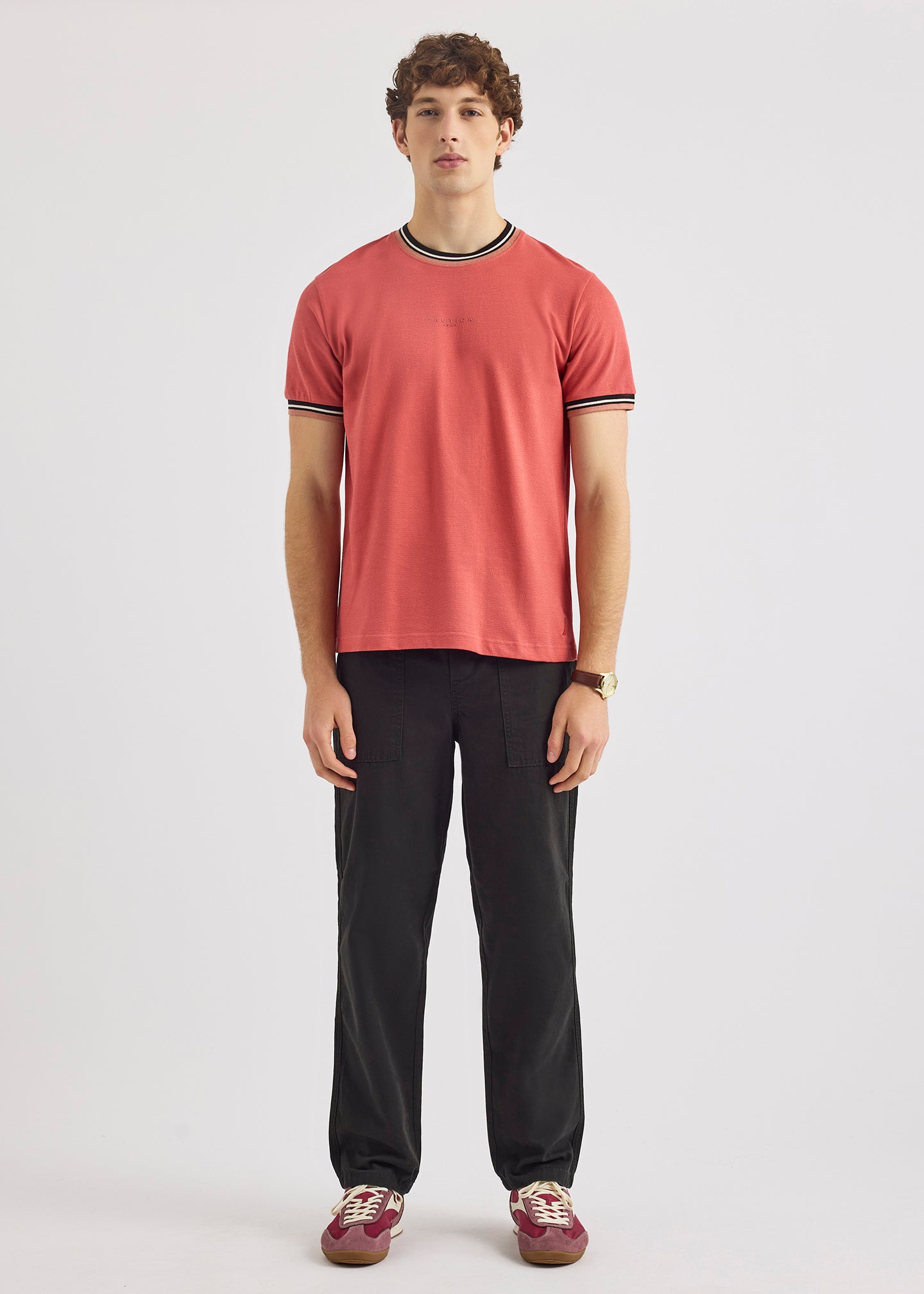 Seaton T-Shirt - Rose Red