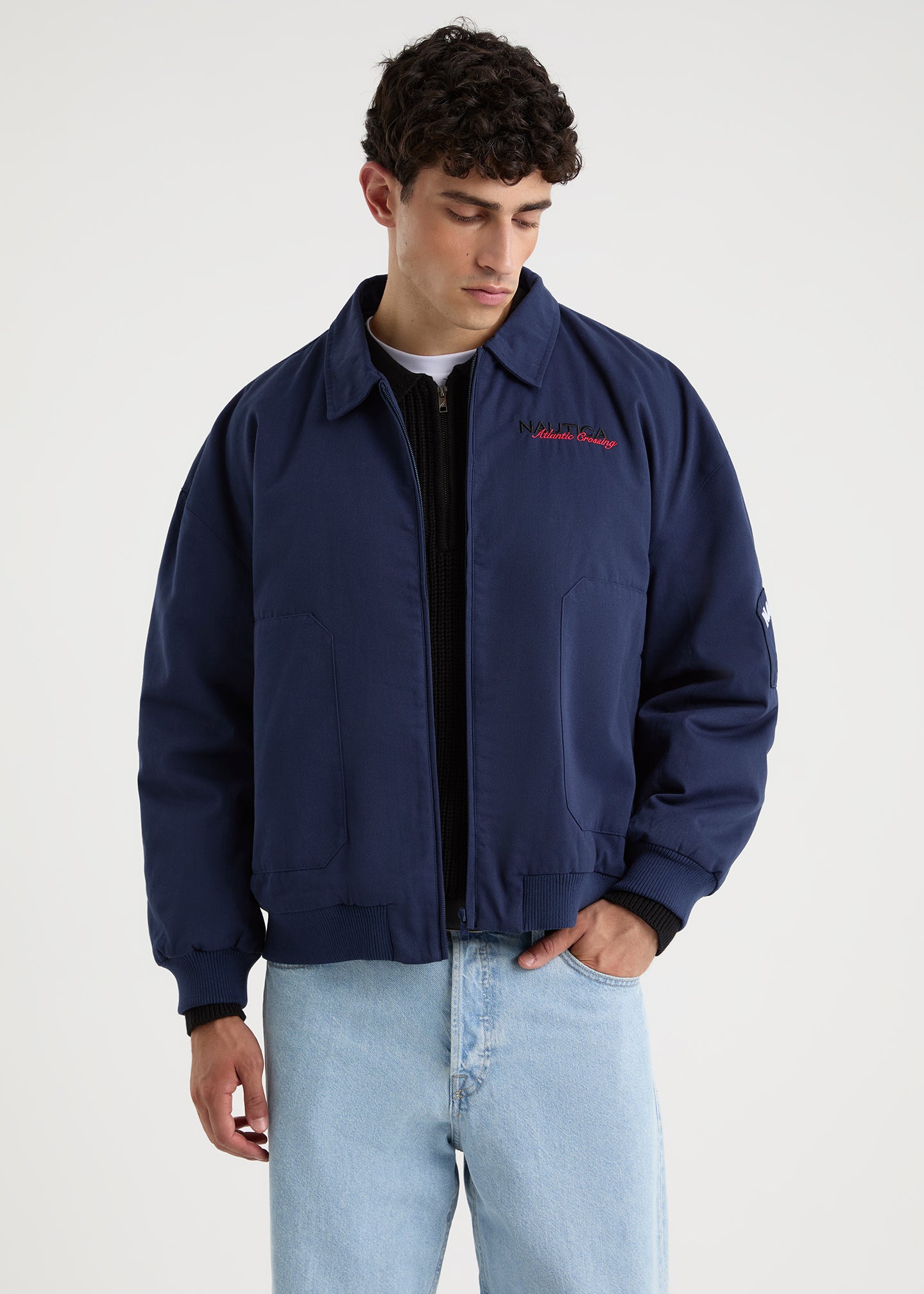 Morrin Bomber Jacket - Navy