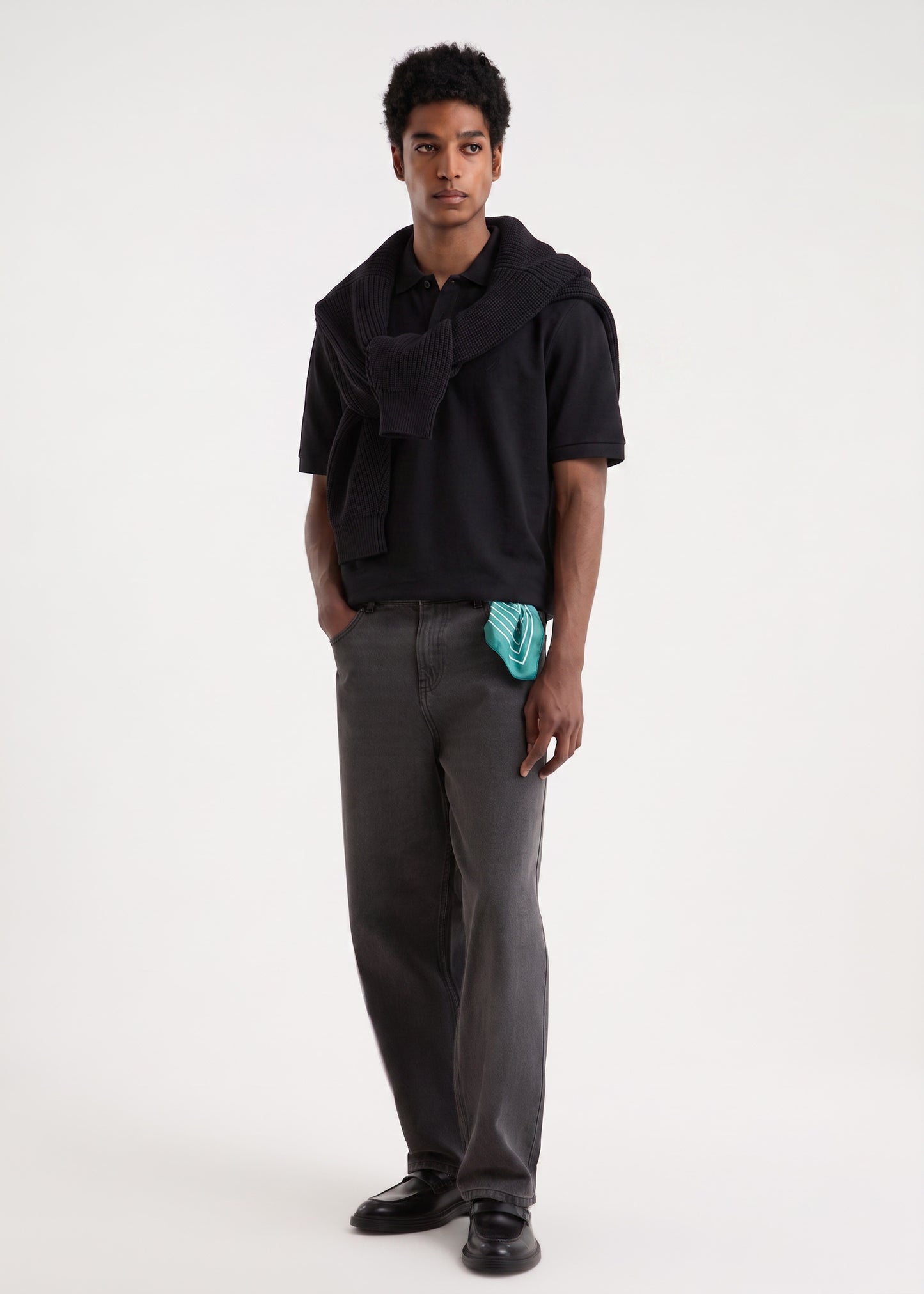 Valen Polo Shirt - Black